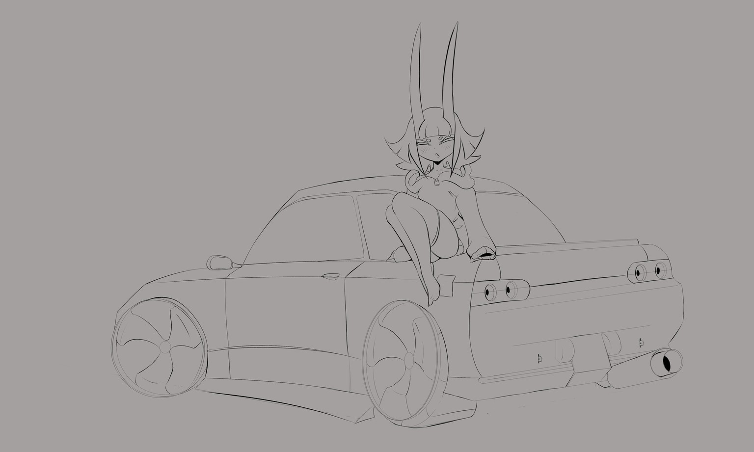 My Car illustration - image 1 - student project