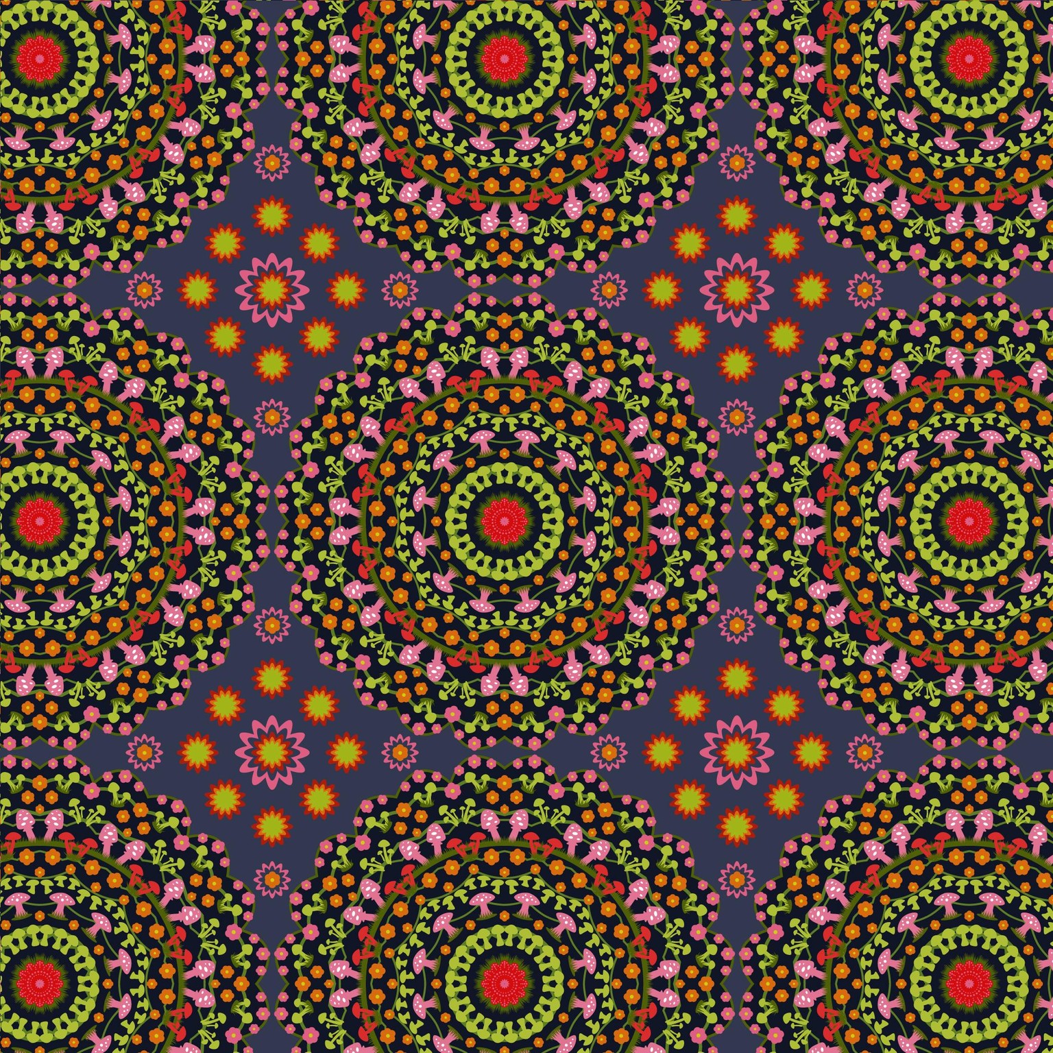 Mandalla with Dots - image 1 - student project