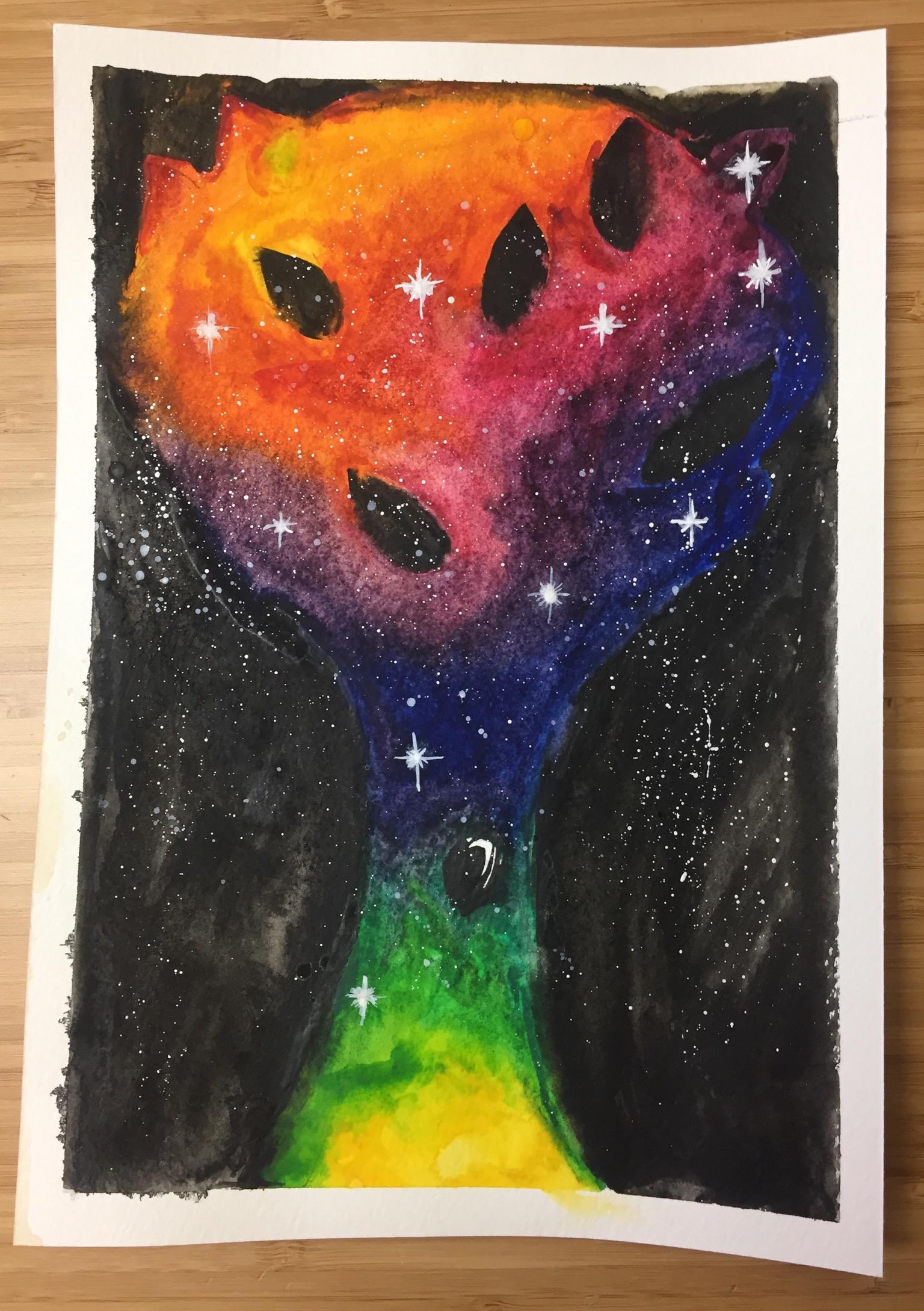 Practicing rainbow galaxy - image 4 - student project