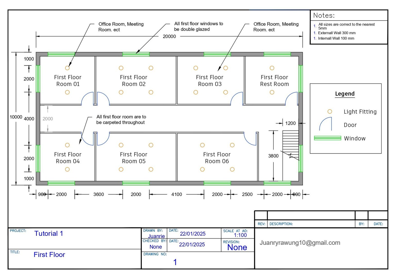 AutoCAD Beginners Course - Zero to Hero Fast with AutoCAD - image 3 - student project