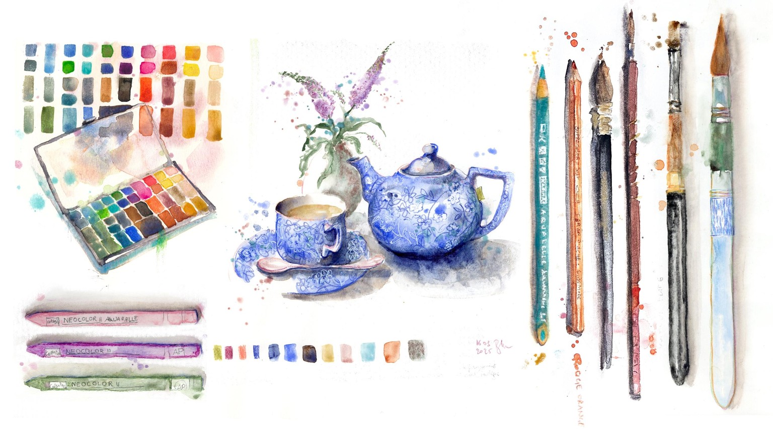 Tea Pot and Tea Cup - image 1 - student project