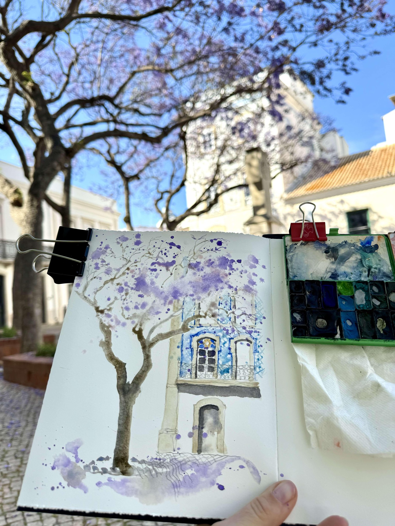 Urbansketching in Portugal - image 2 - student project