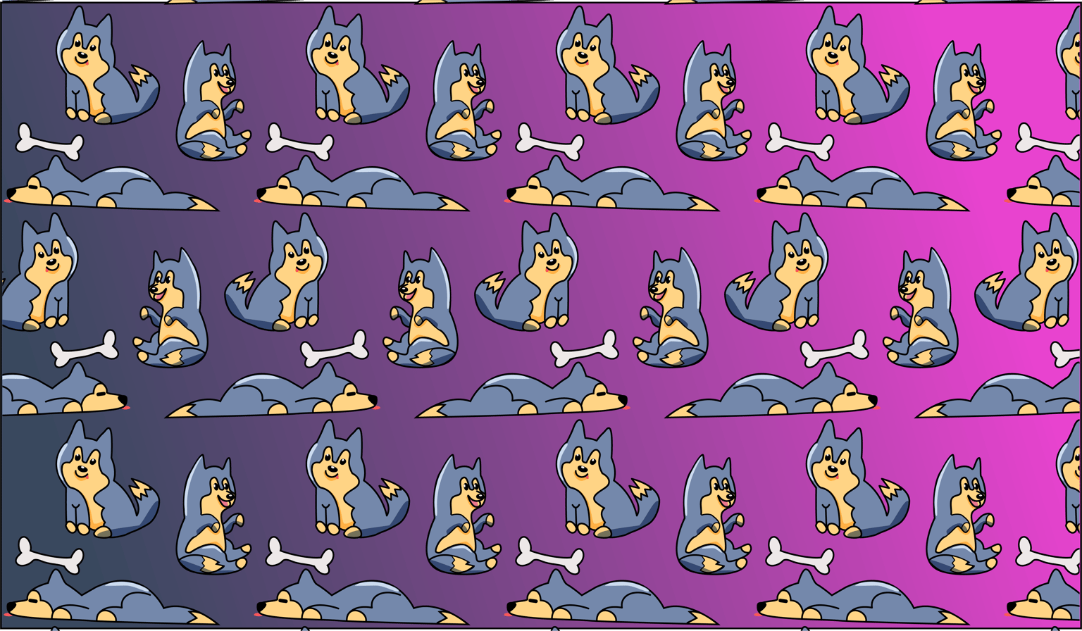 Husky madness and sea (instead of Lama) - image 1 - student project