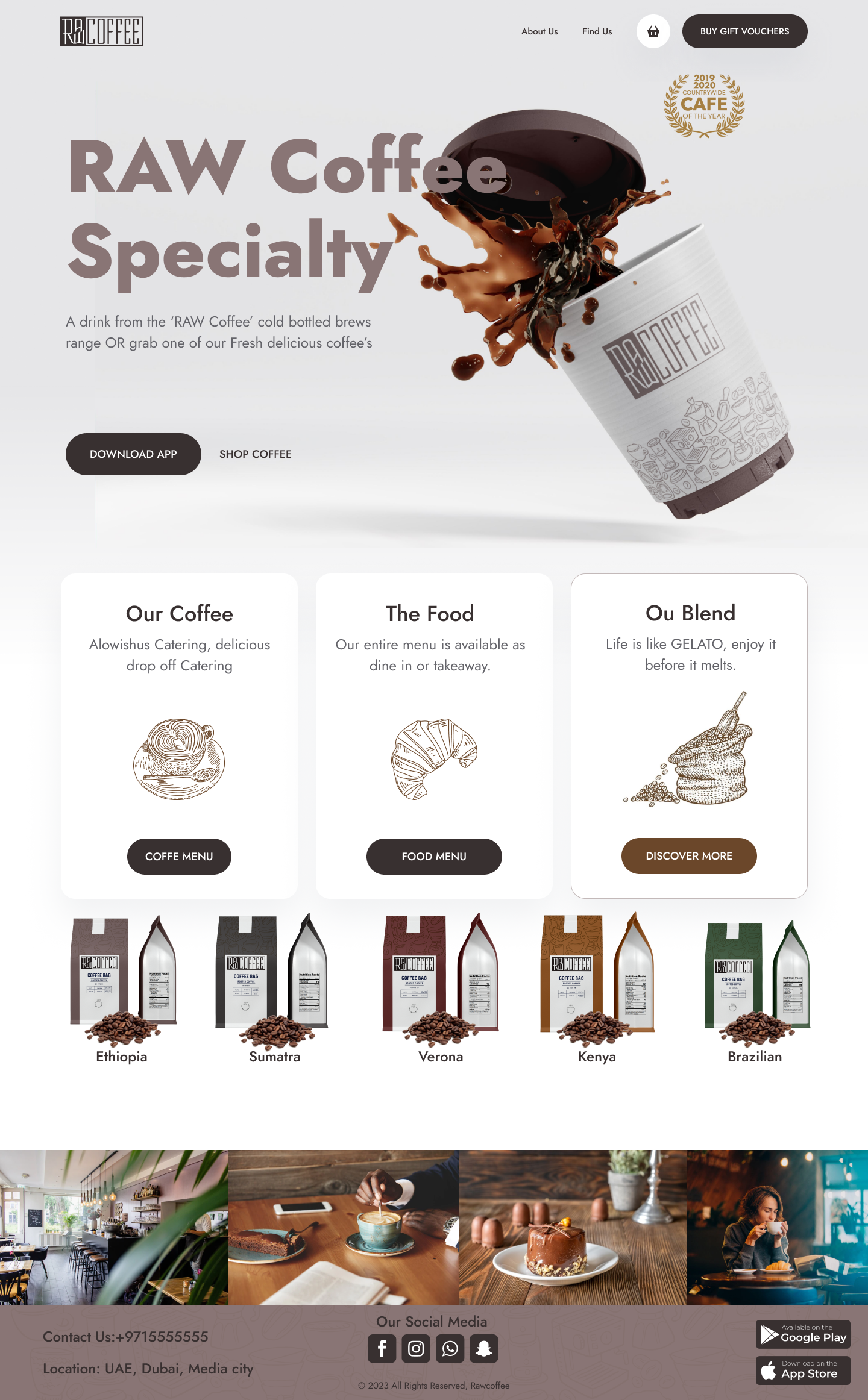 Raw Coffee - image 7 - student project
