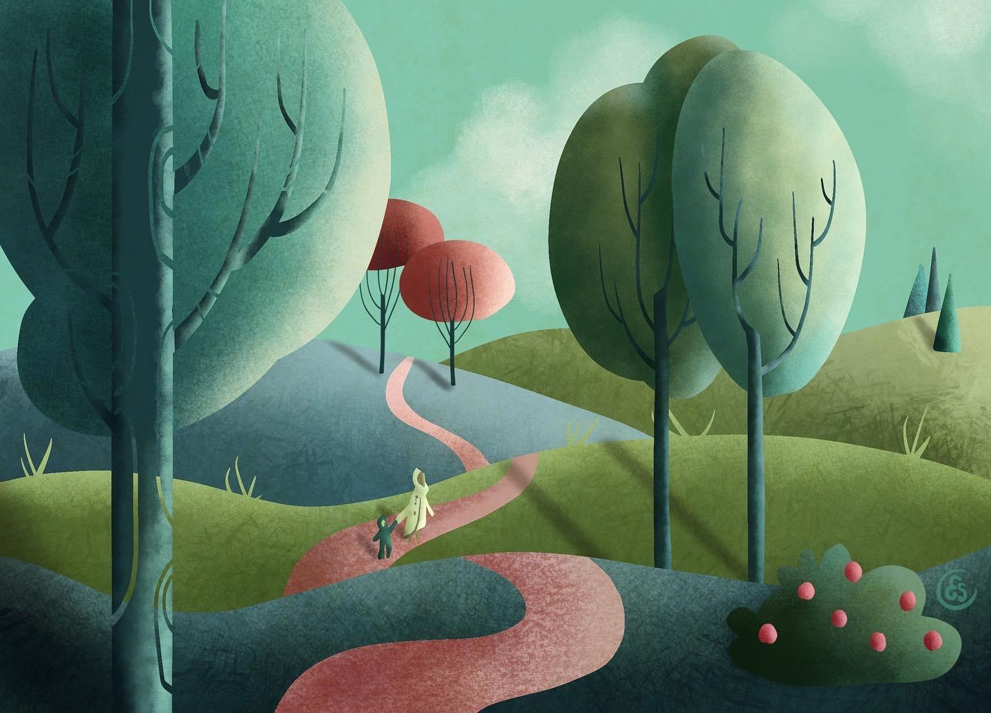 Walking in the hills - image 1 - student project