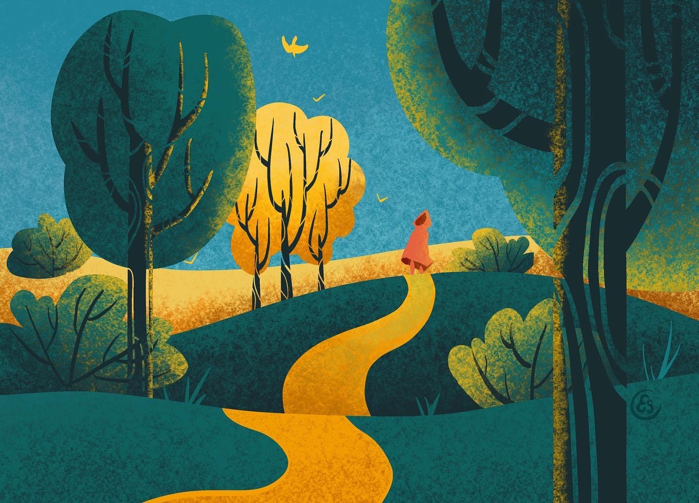 Walking in the hills - image 3 - student project