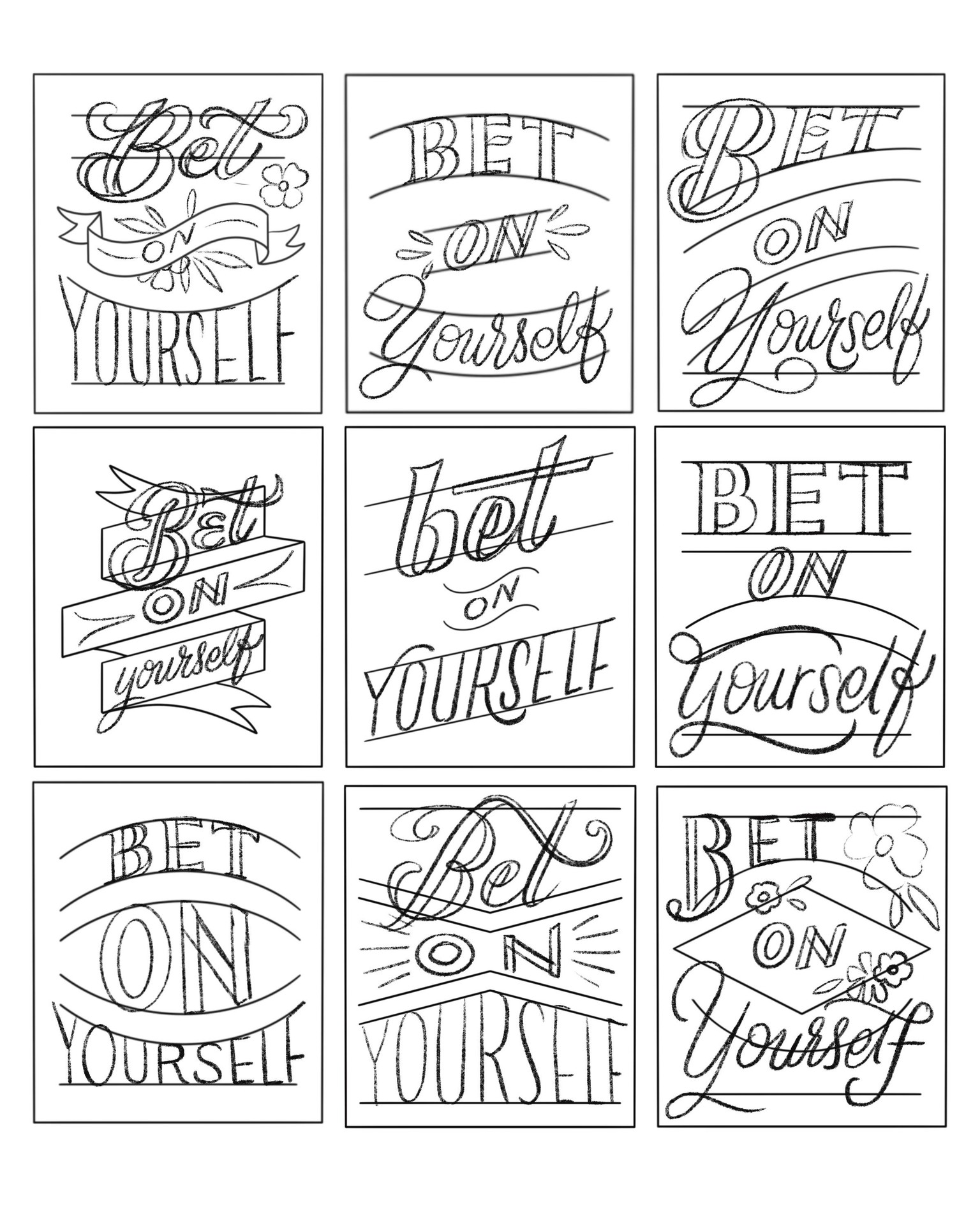 Bet On Yourself - image 1 - student project