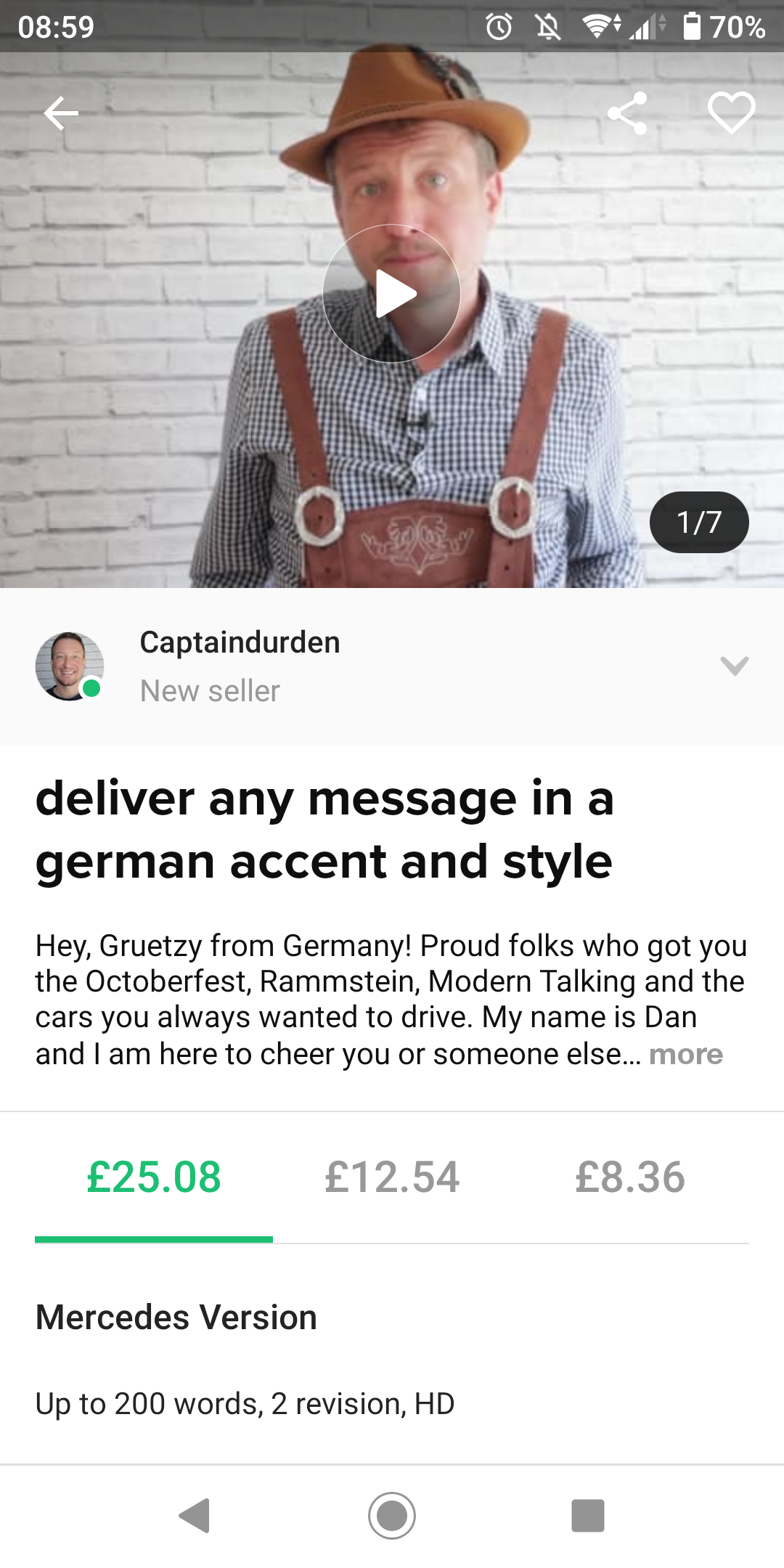 Delivering any message in german style - image 1 - student project
