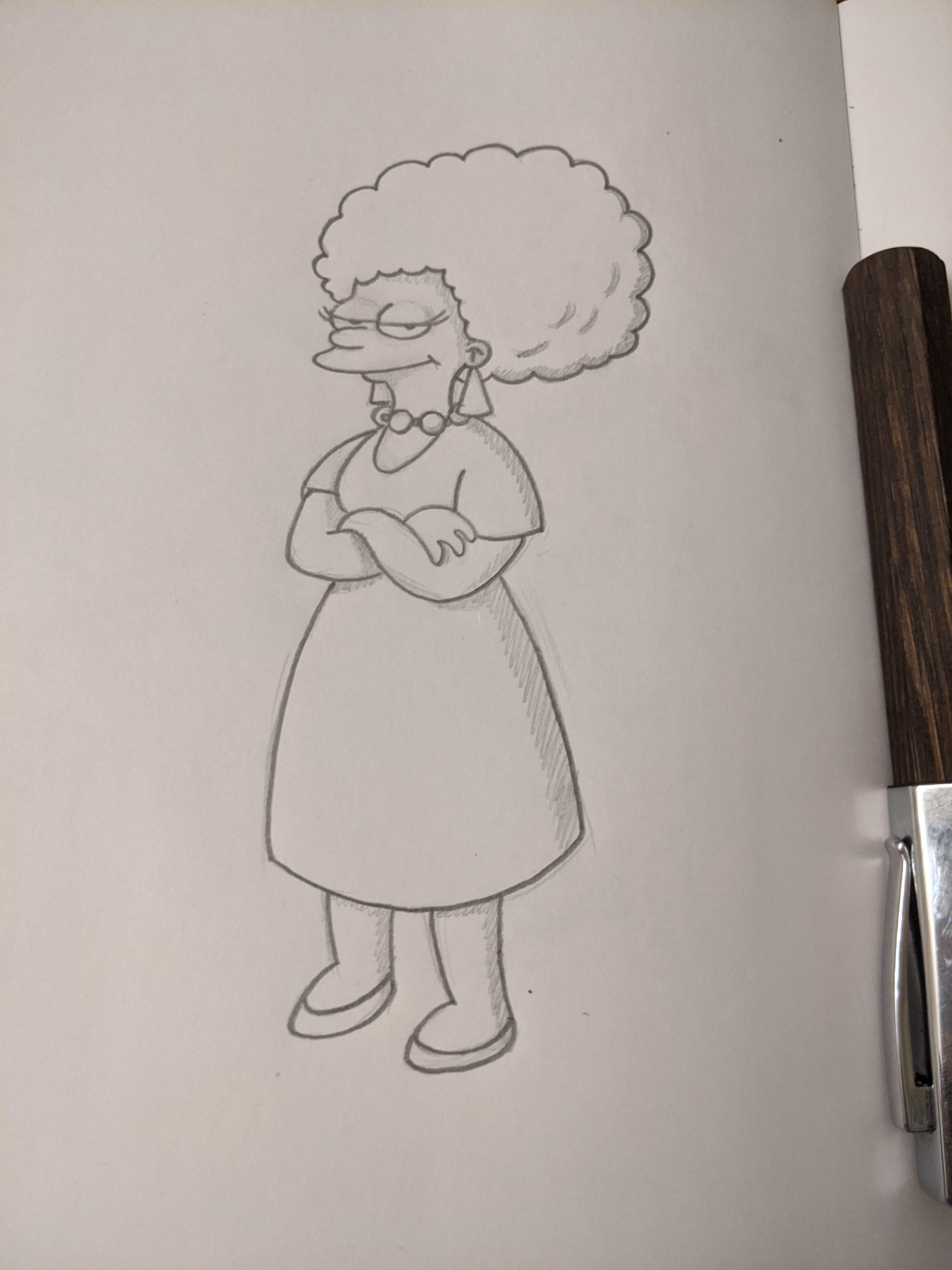 Drawing in Simpsons style - image 4 - student project