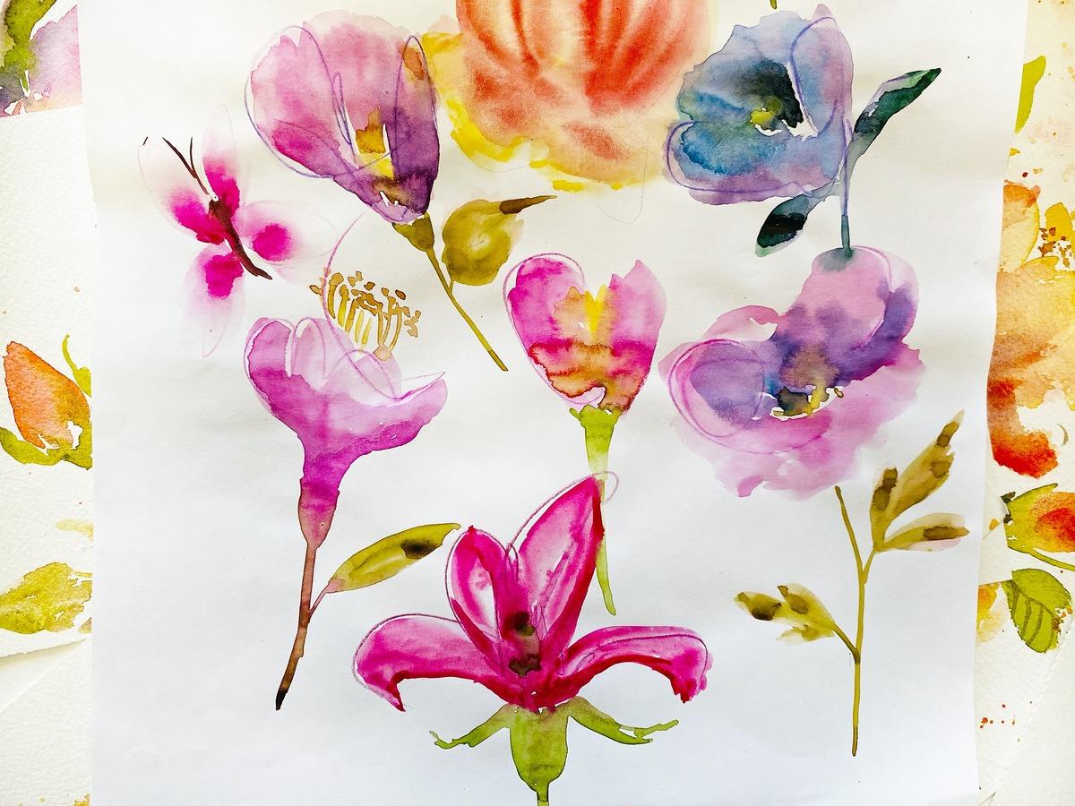 Master Your Brushstrokes: Paint Roses with Watercolours - image 4 - student project