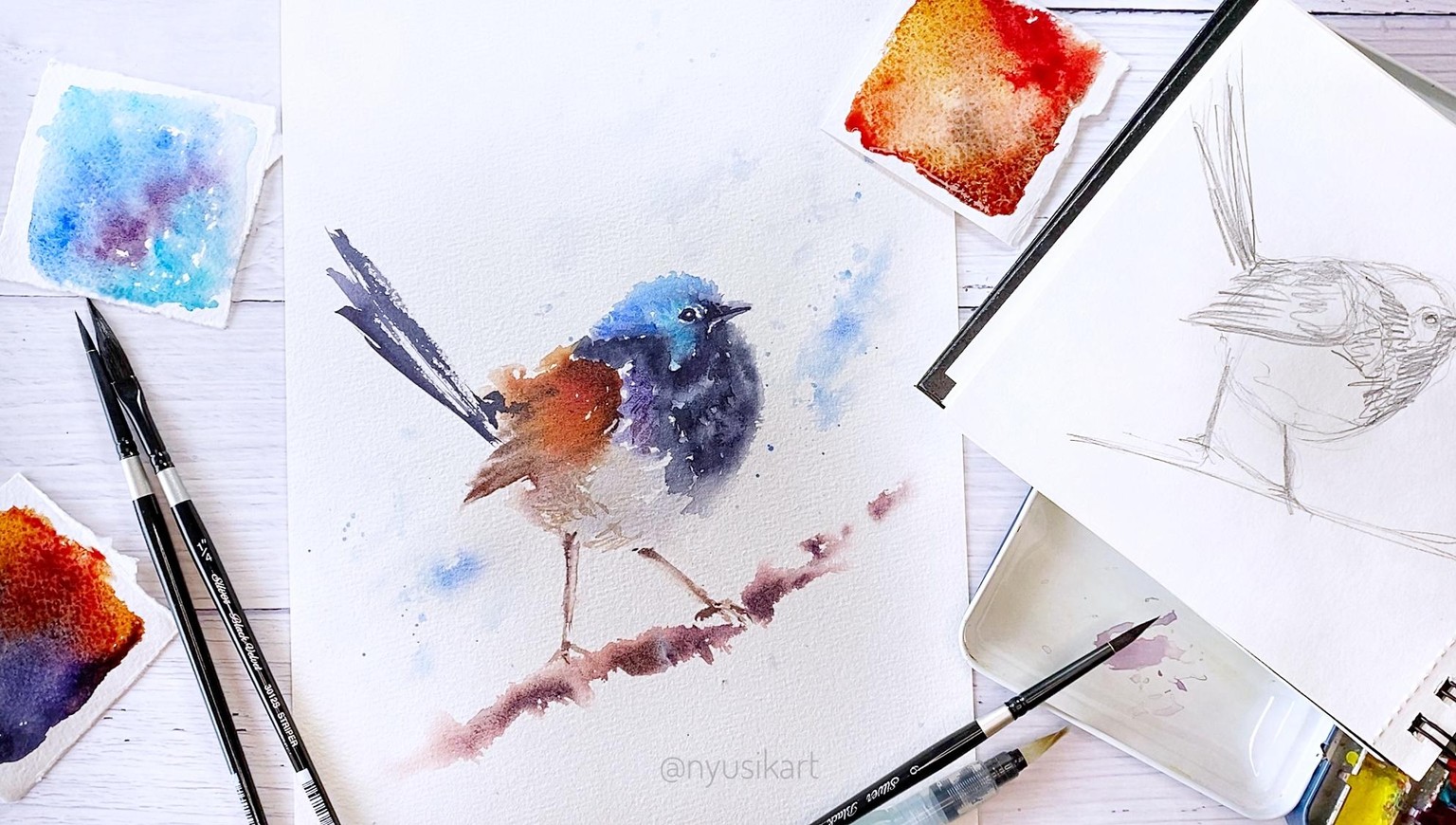 Fairy Wren - image 1 - student project