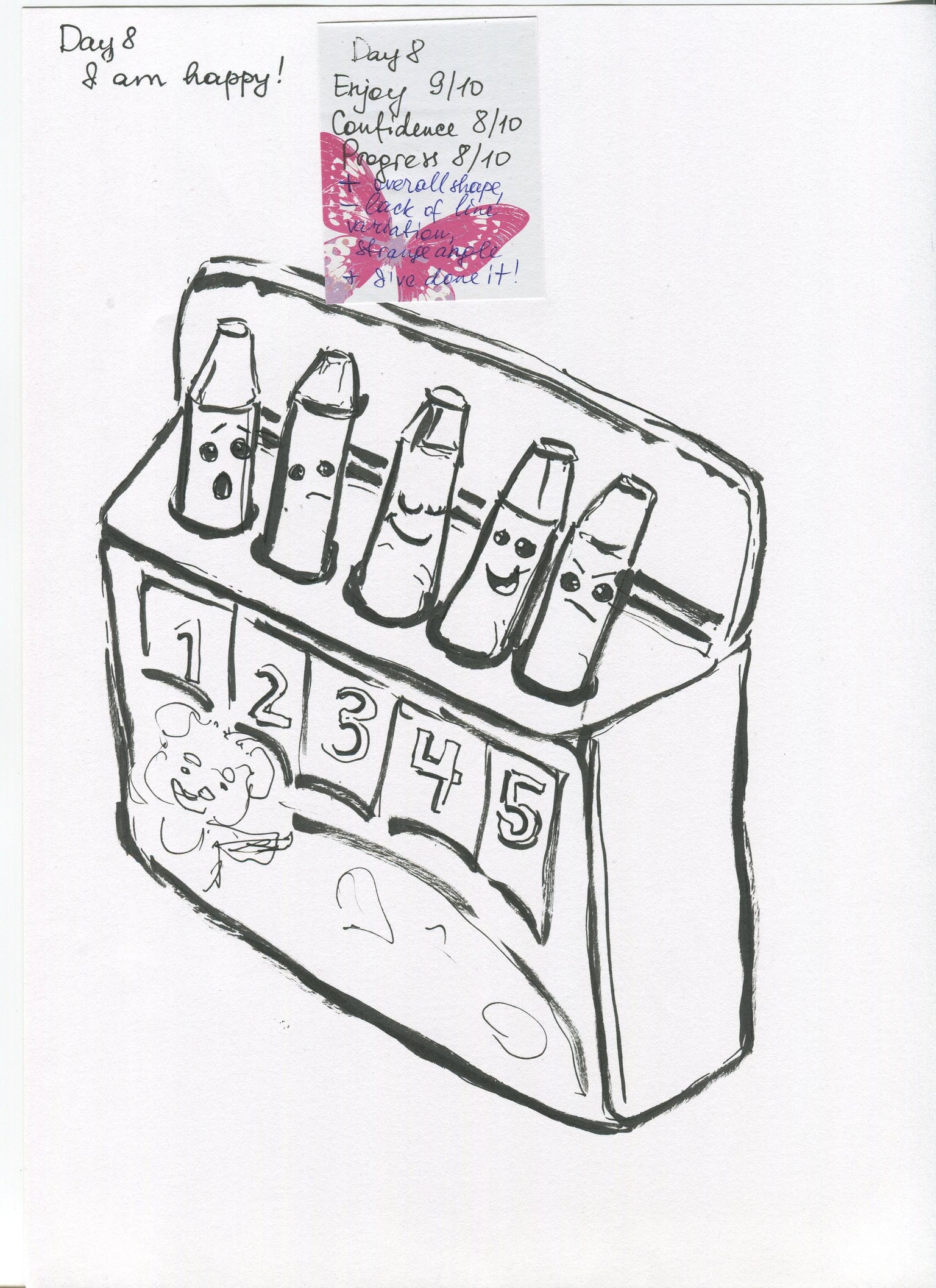 14 days of Sketching - image 9 - student project