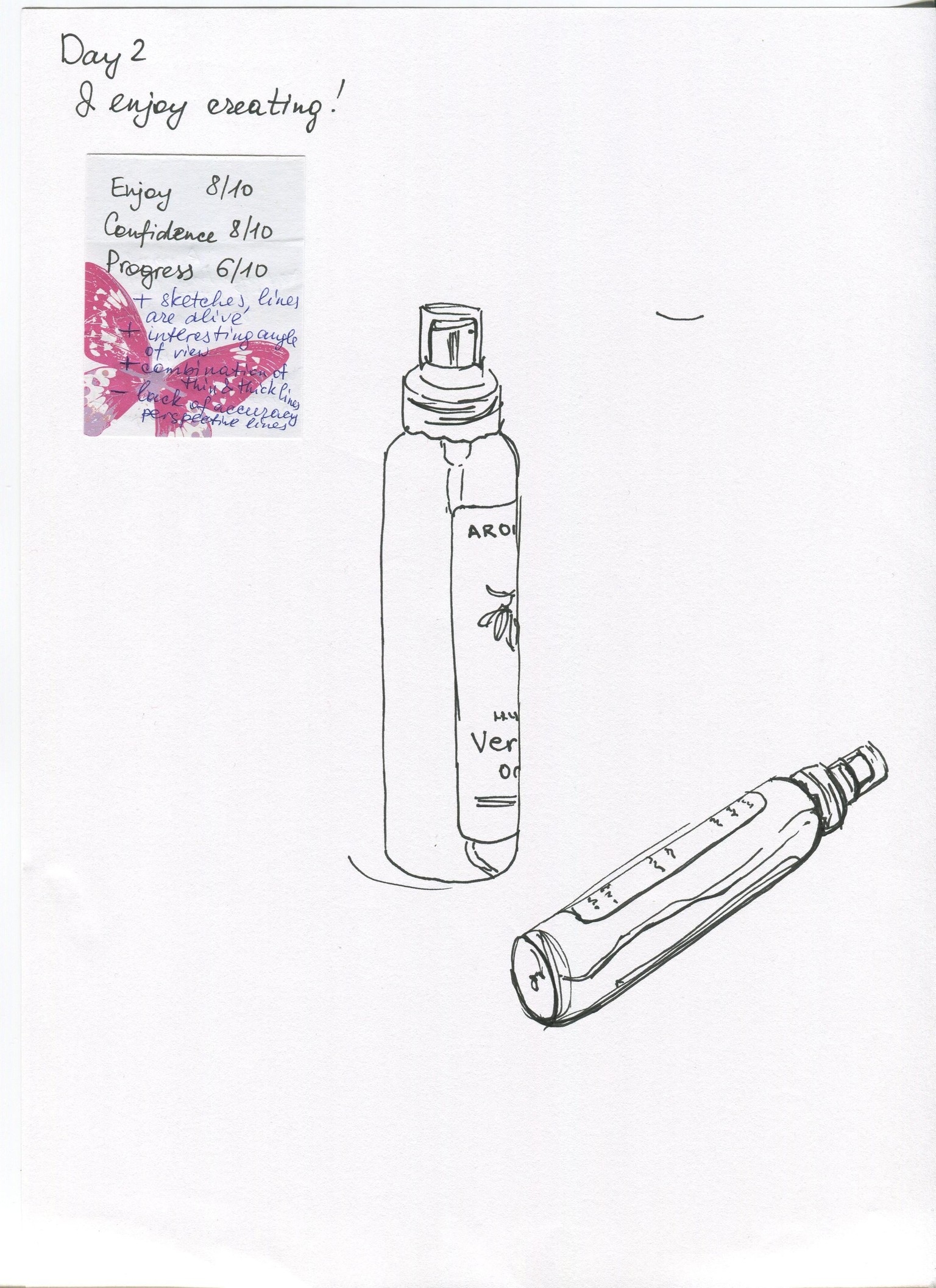14 days of Sketching - image 2 - student project