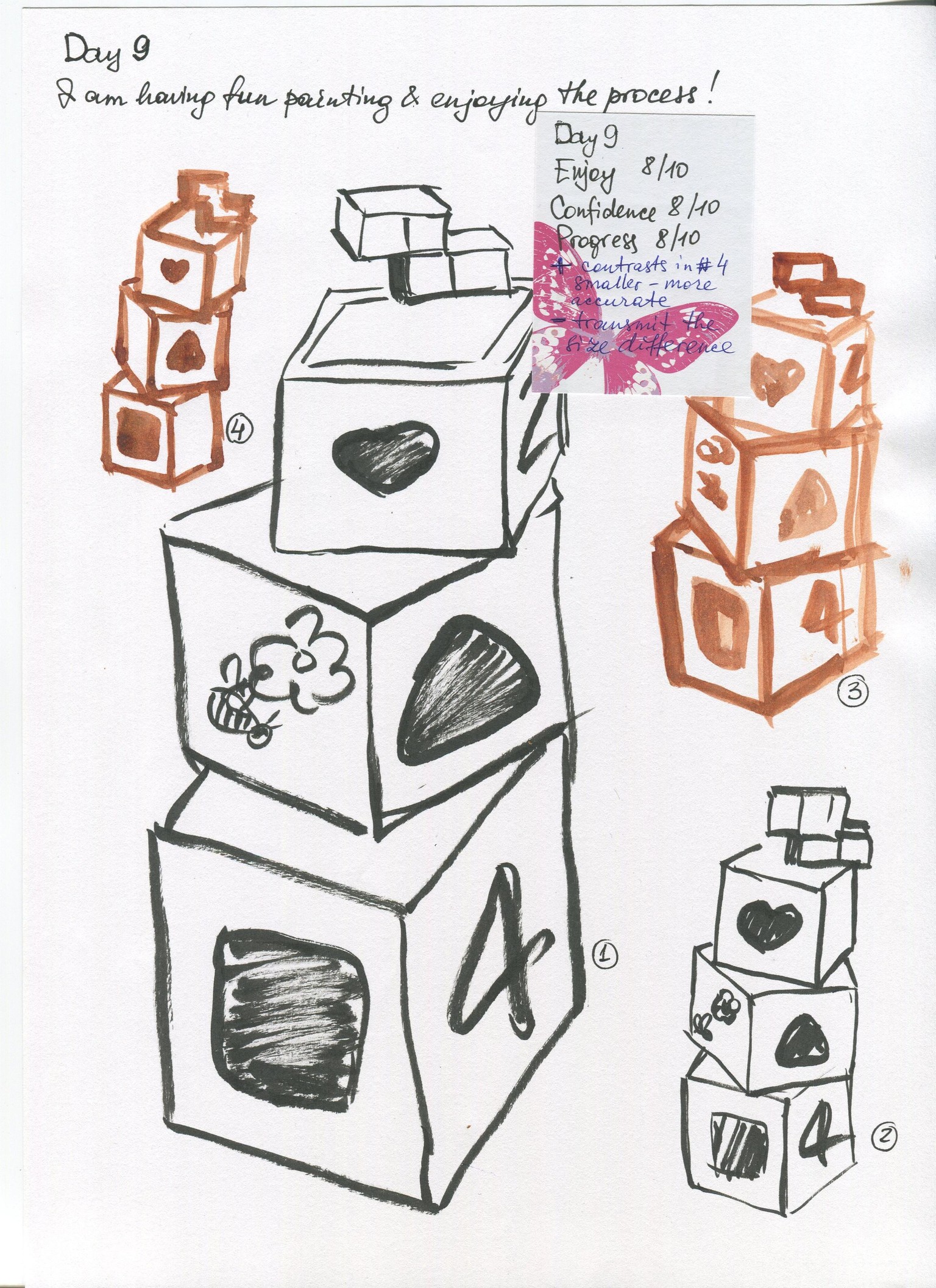 14 days of Sketching - image 12 - student project