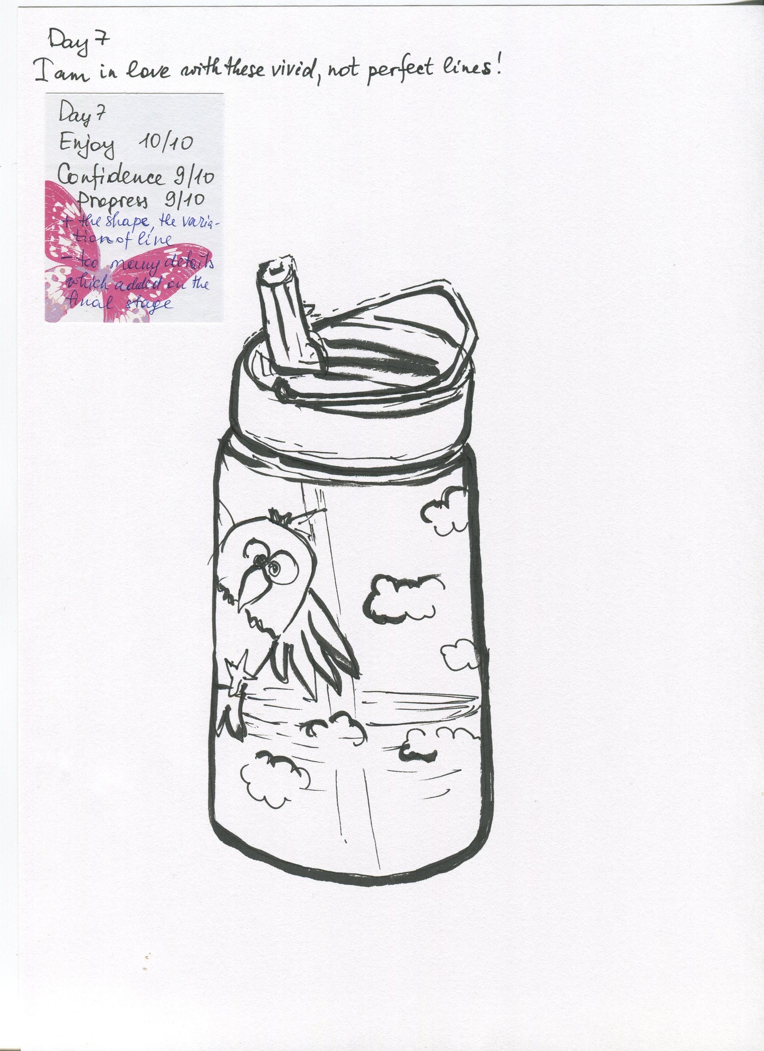 14 days of Sketching - image 7 - student project