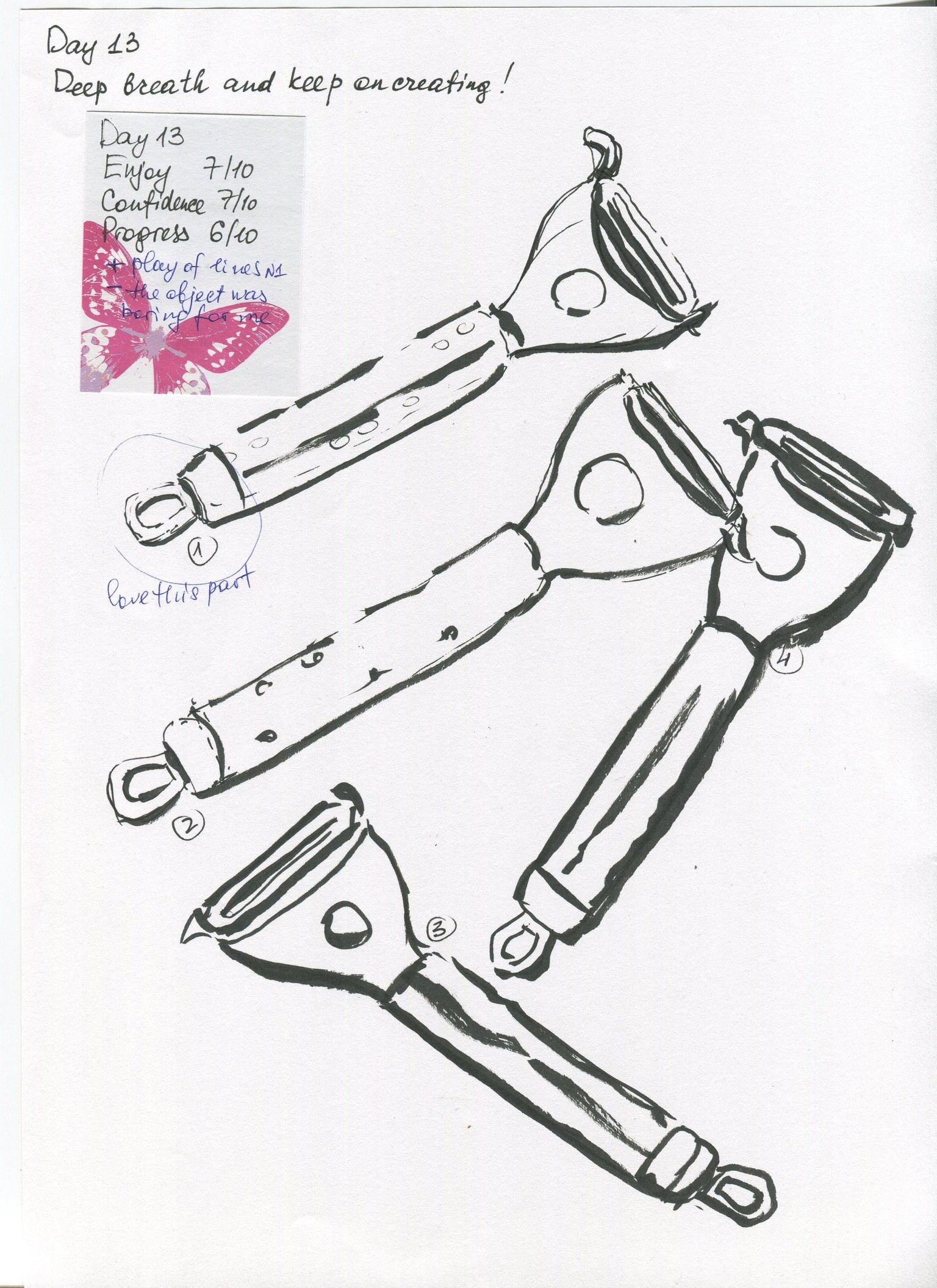 14 days of Sketching - image 16 - student project