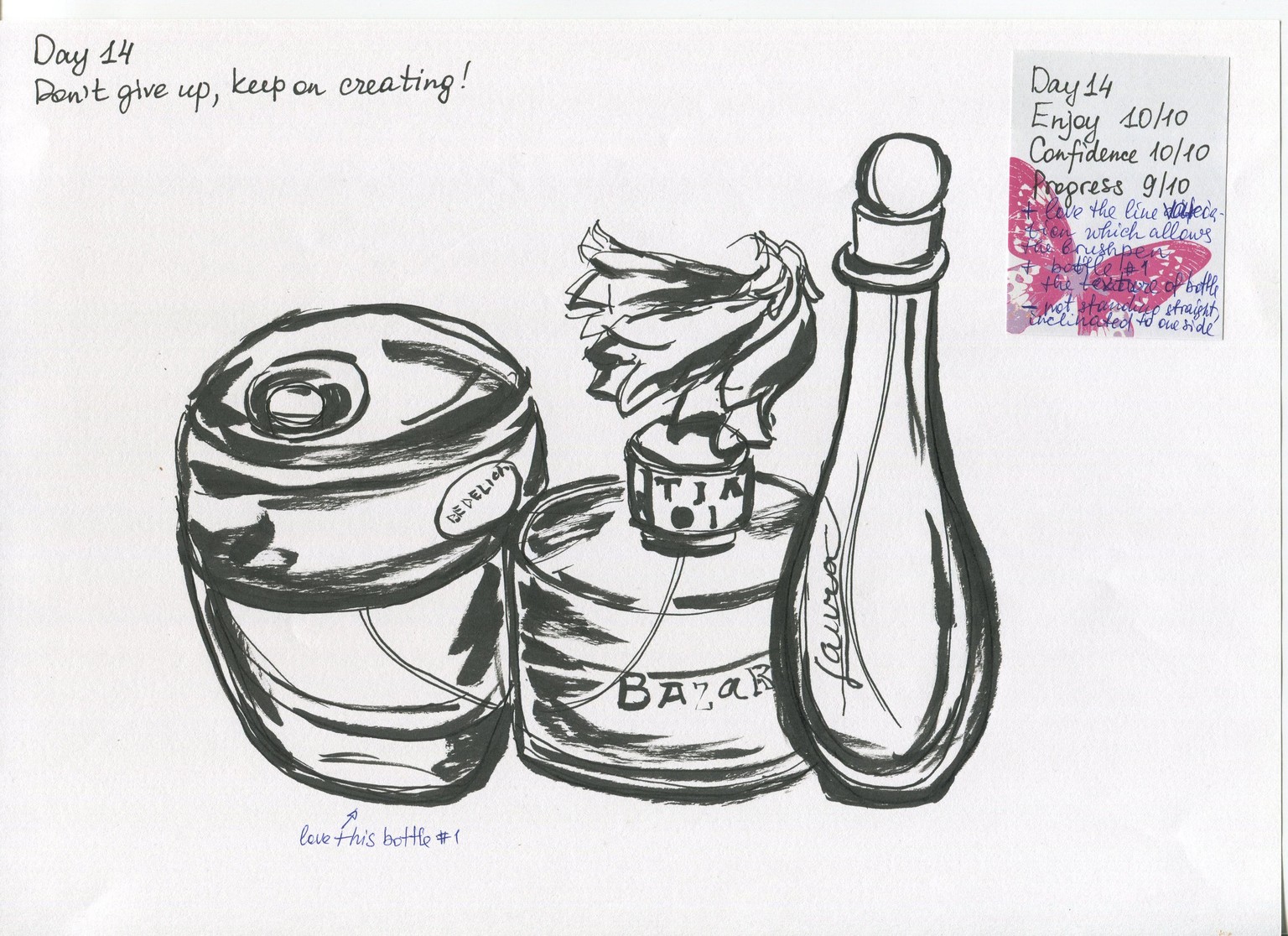 14 days of Sketching - image 17 - student project