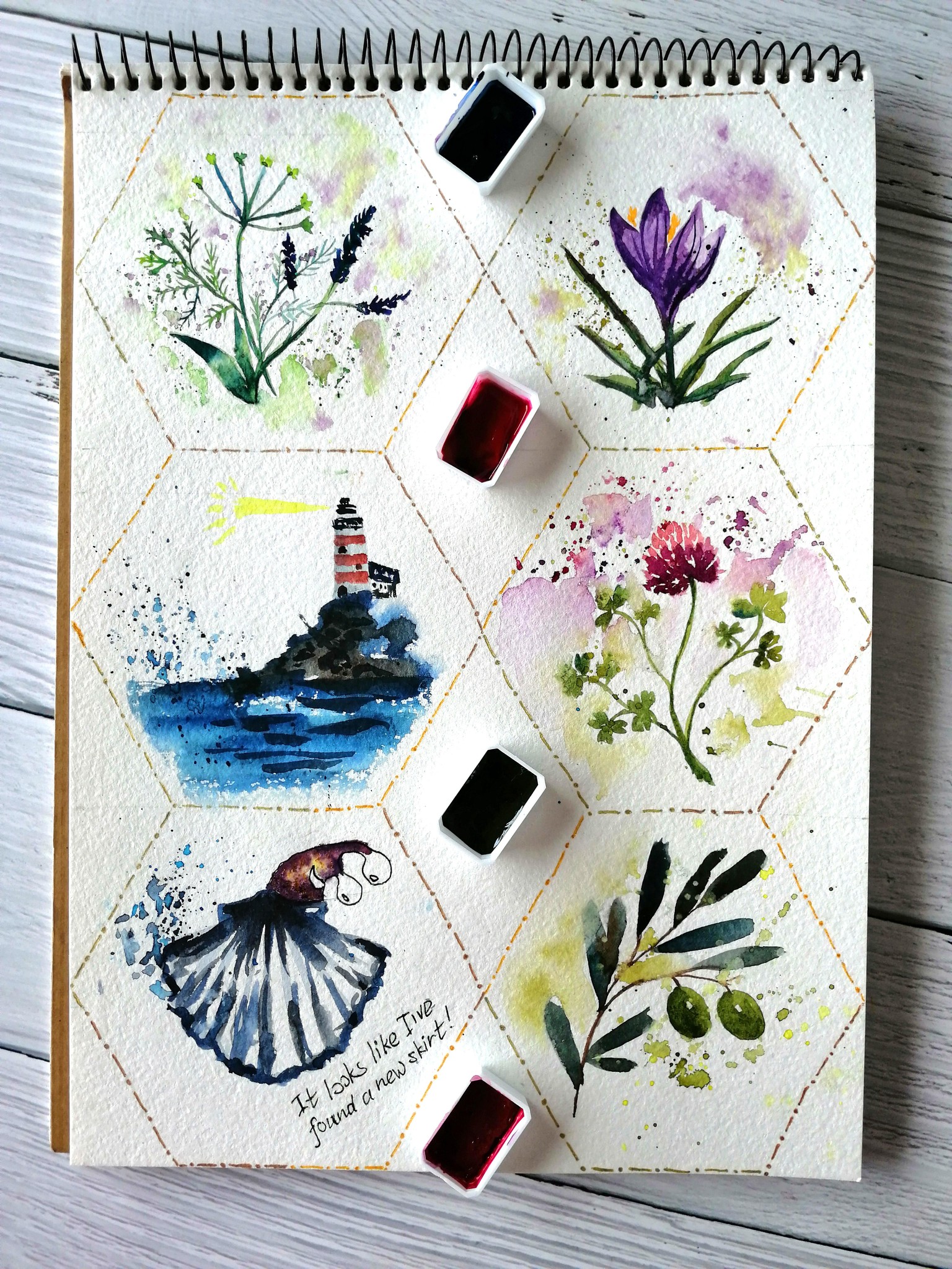 100 watercolor days - image 1 - student project