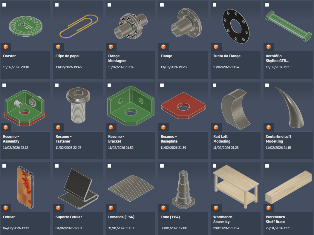 Fusion 360 - Exercices - image 2 - student project