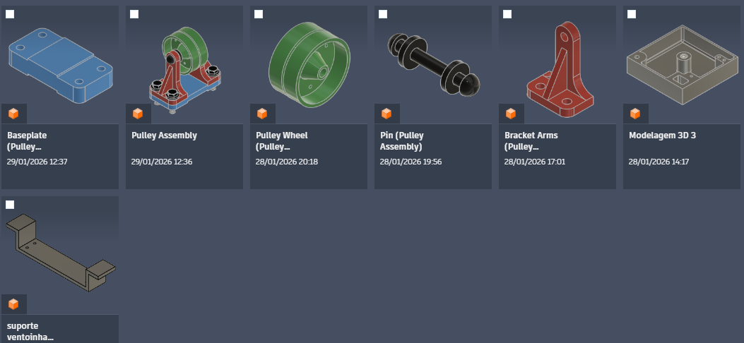 Fusion 360 - Exercices - image 4 - student project