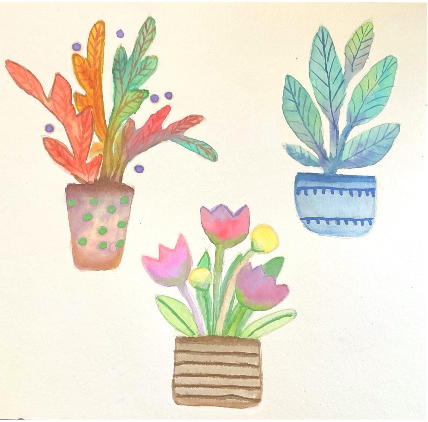 Rainbow Plants - image 1 - student project
