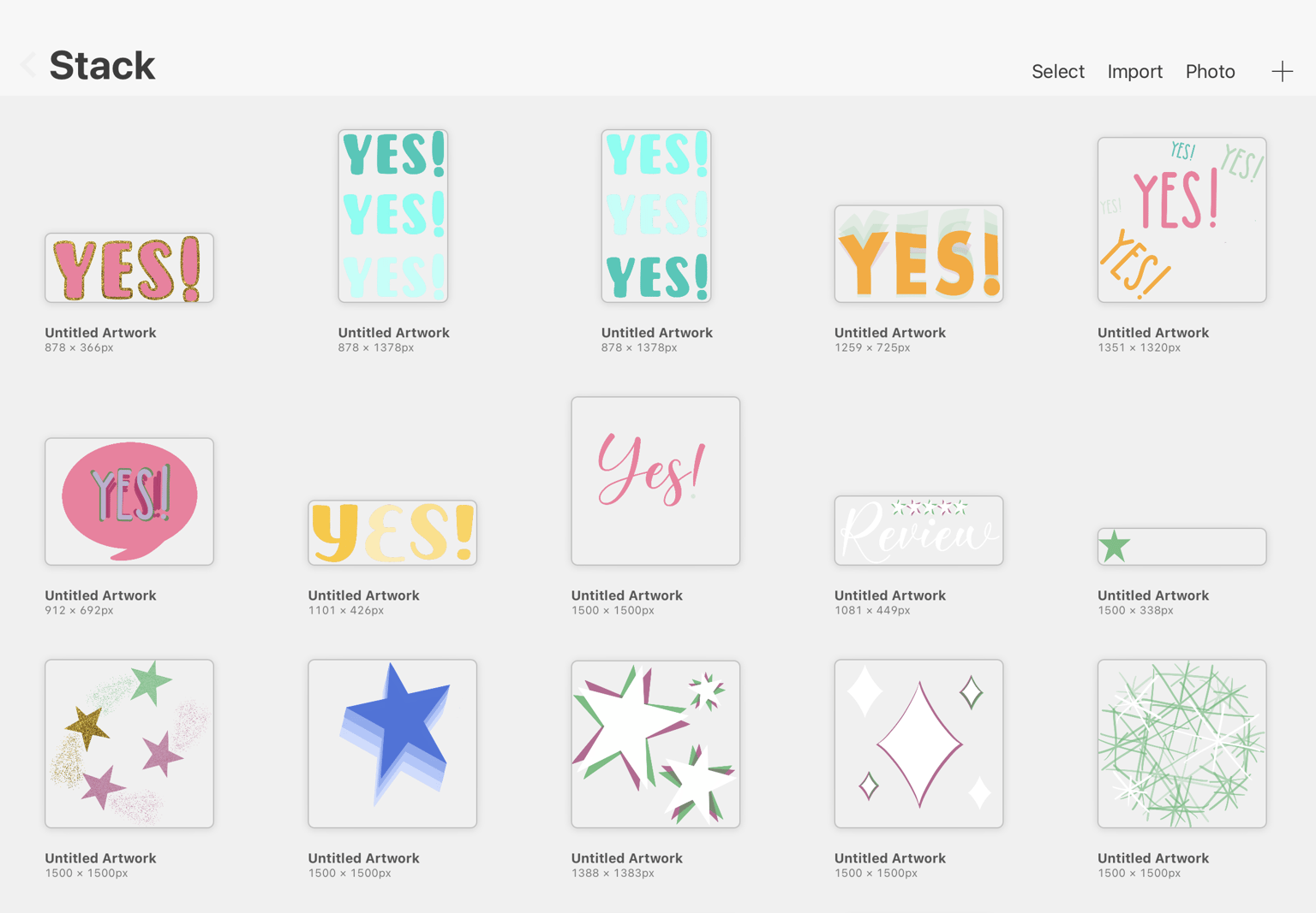Fun with stickers - image 1 - student project