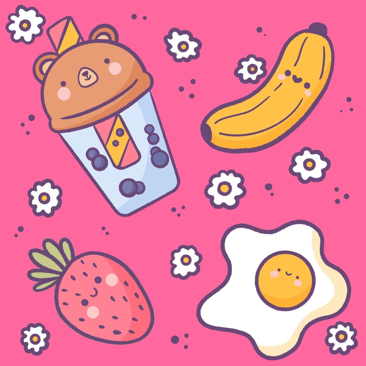 Cute food - image 1 - student project
