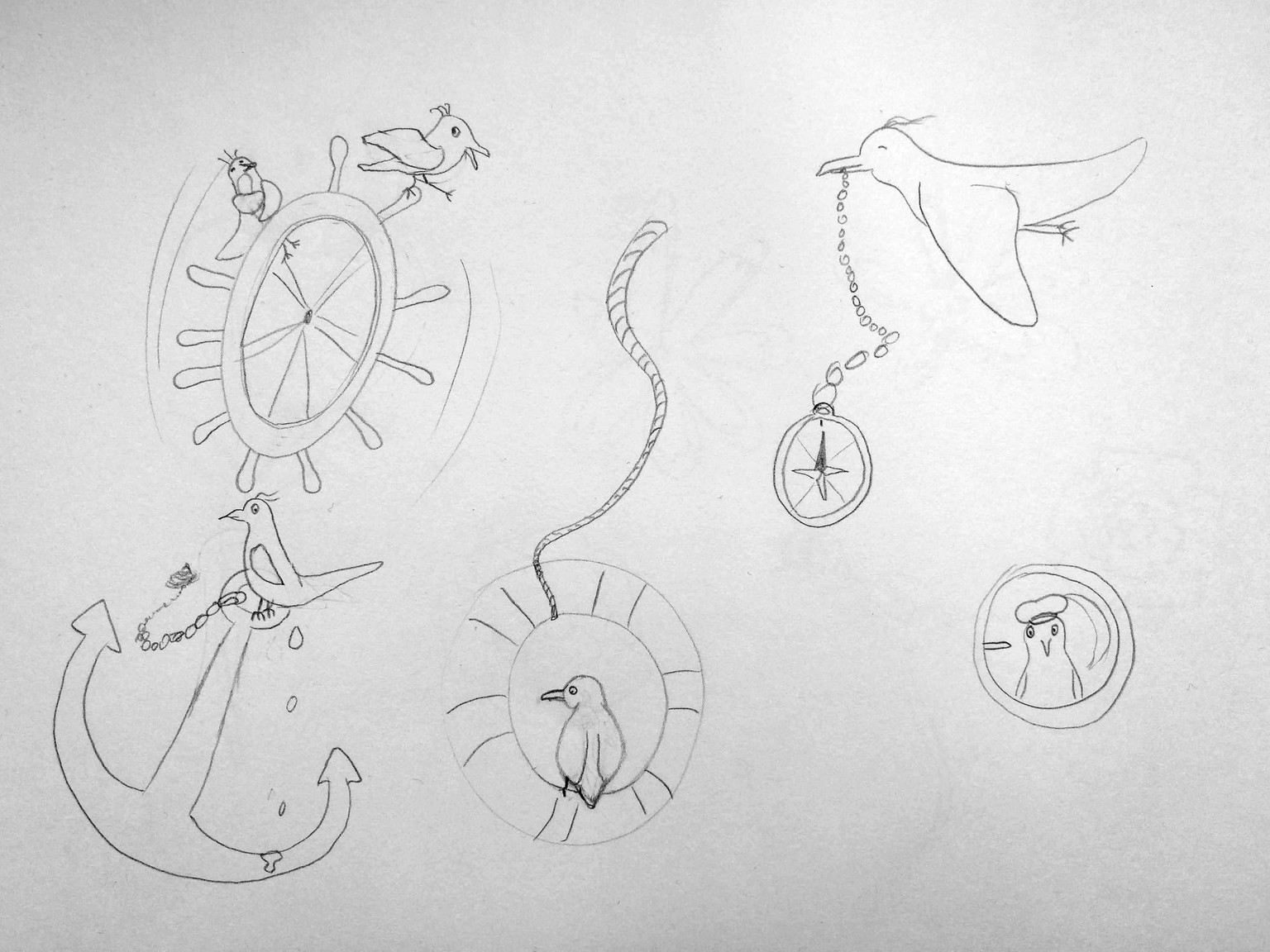naughtigulls surface pattern - image 1 - student project