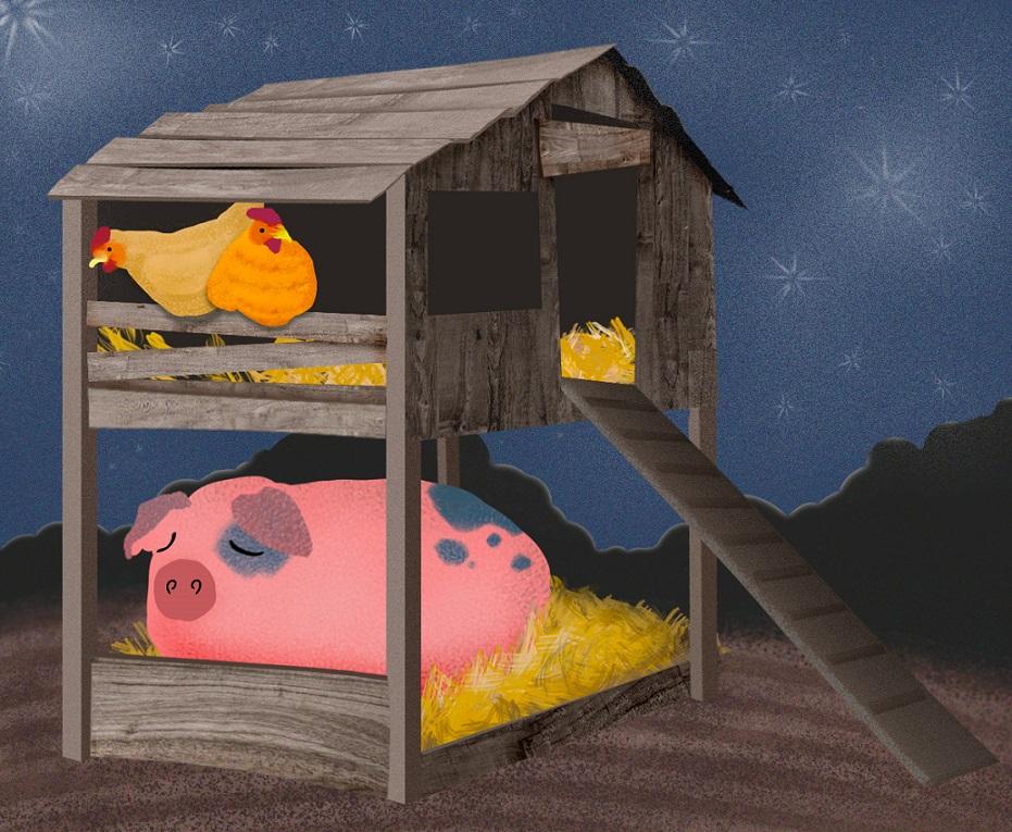 Farm Bunk Bed - image 1 - student project