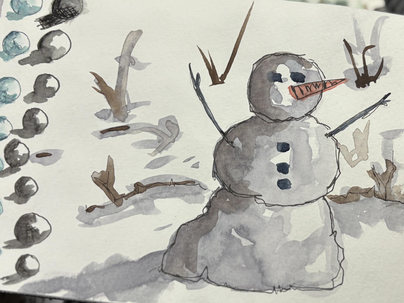 Winter scene - image 1 - student project