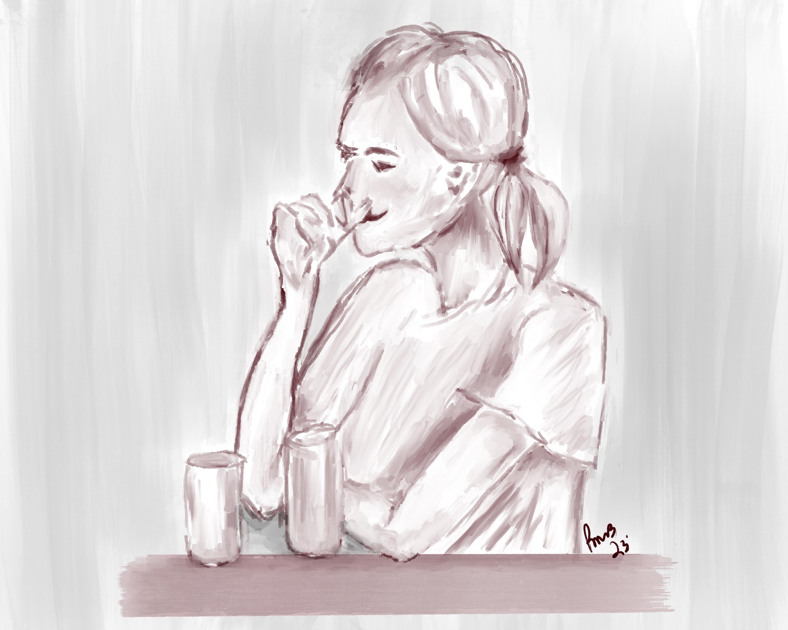Cafe Portrait - image 4 - student project