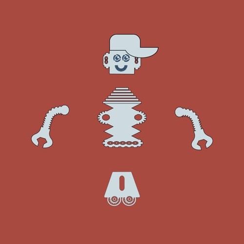 Dave the Robot Rave Waver! - image 1 - student project