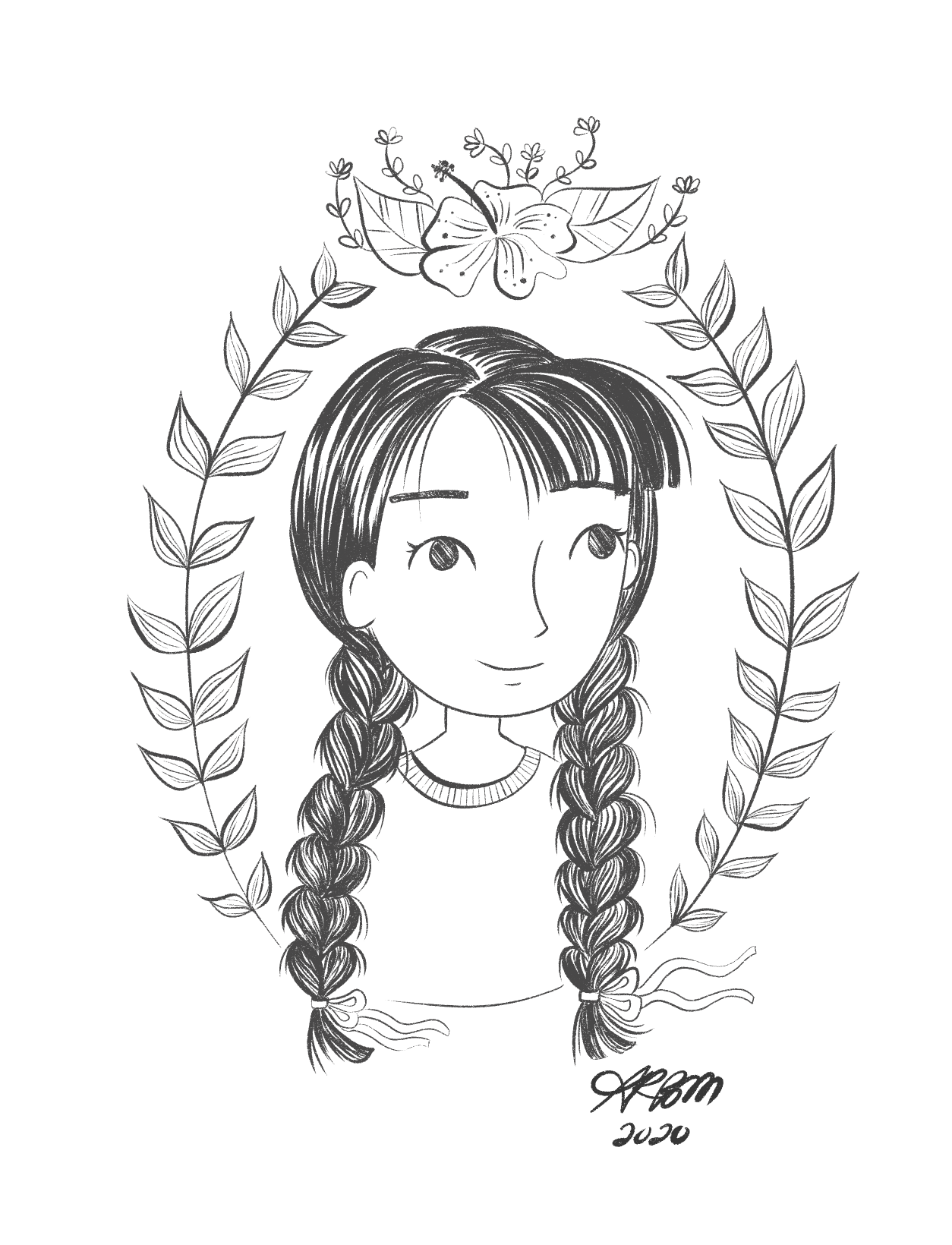Digital Ink Illustration - image 2 - student project