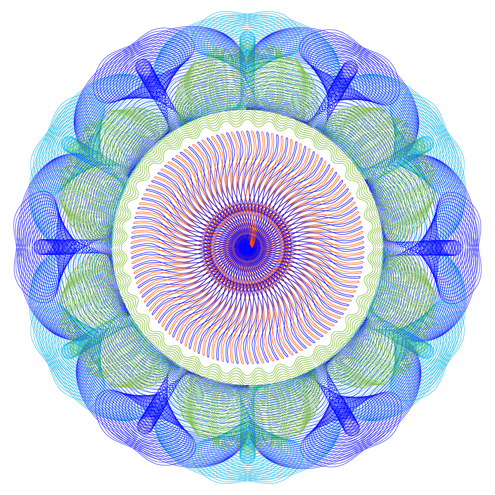 My Guilloche Effect - image 1 - student project