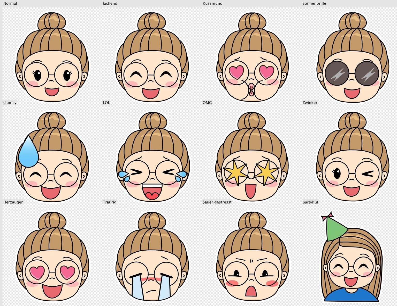 Zini Stickers - image 1 - student project