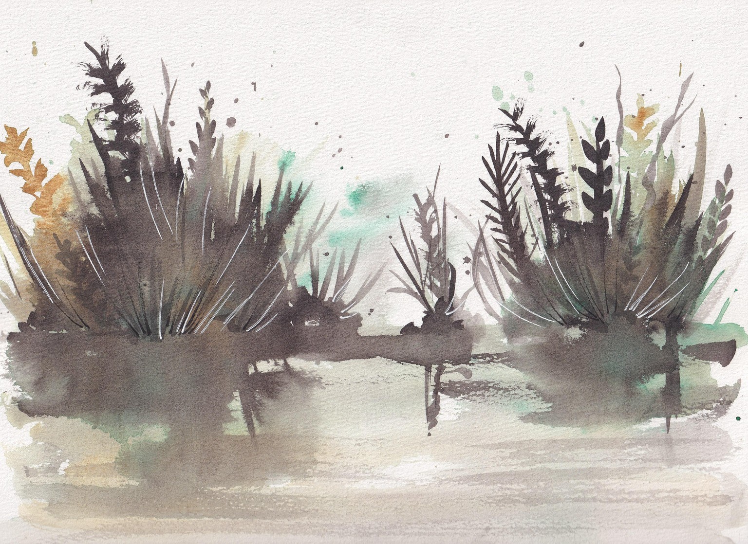 expressive brush strokes - image 2 - student project
