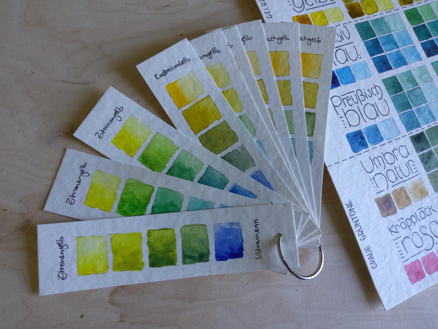 Color Chart and Fan - image 2 - student project