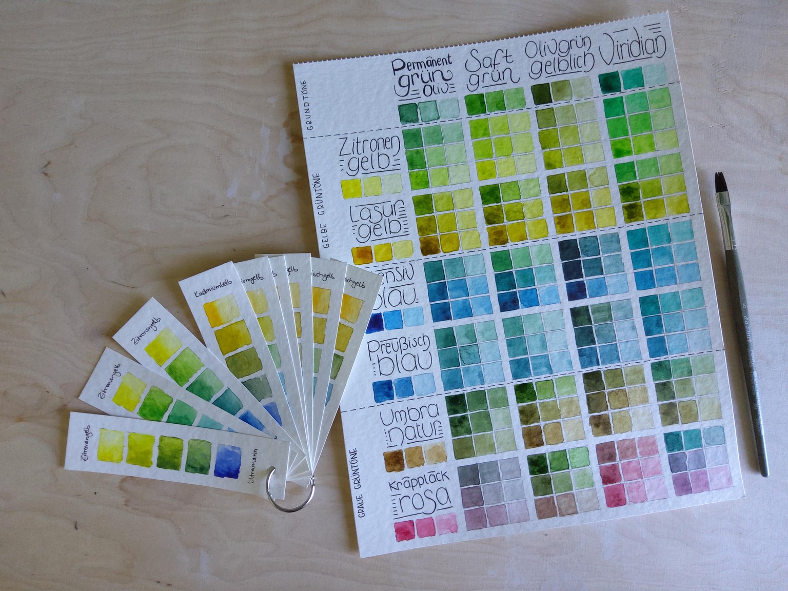Color Chart and Fan - image 1 - student project