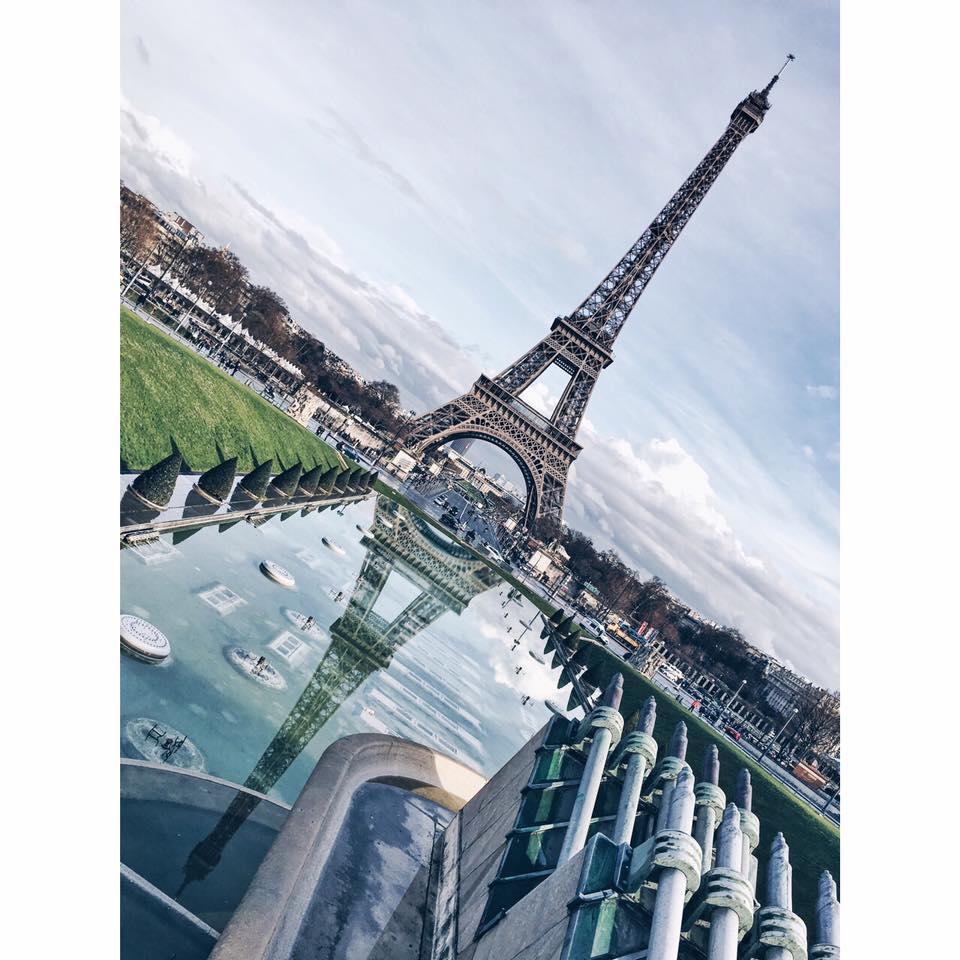 A large Eiffel Tower puddlegram... ;) - image 2 - student project