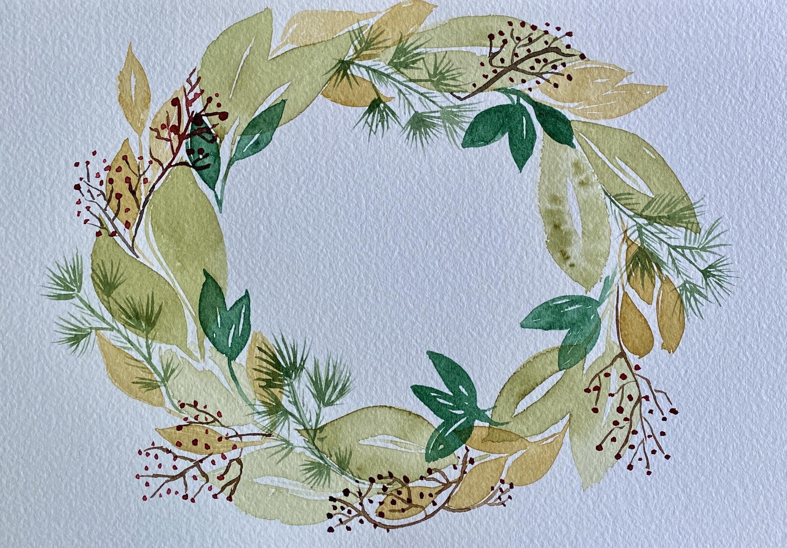 15 Minute Wreath - image 2 - student project