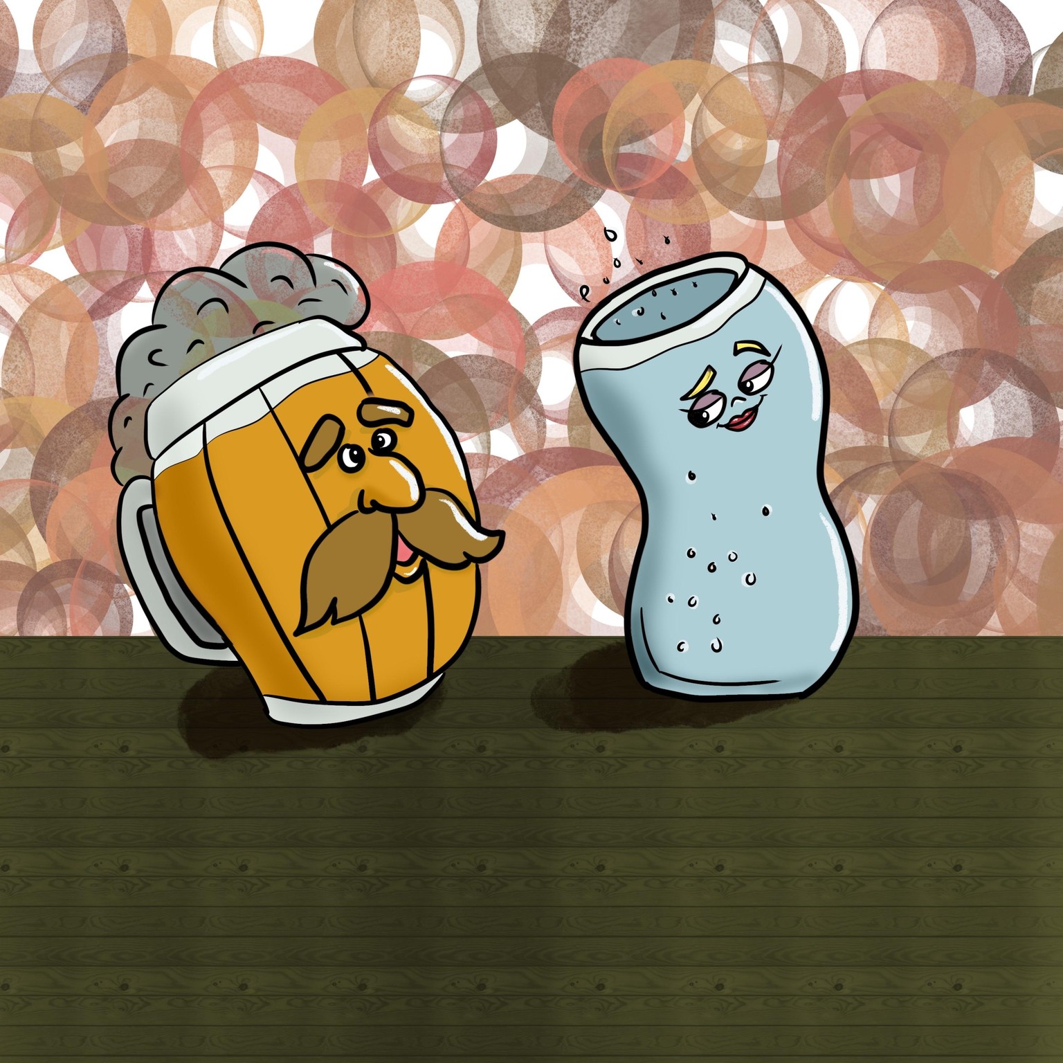 Cartoony glasses - image 1 - student project