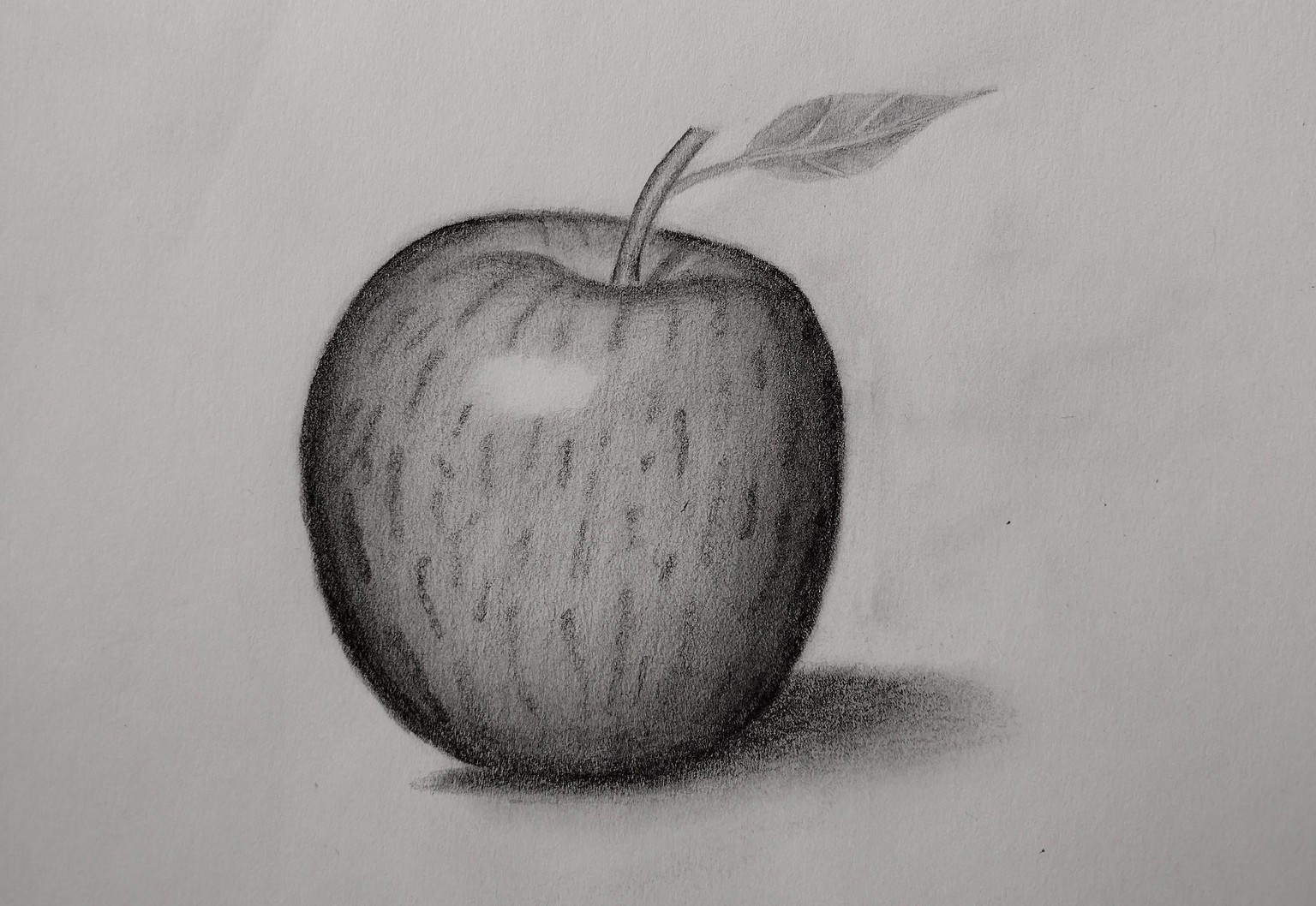 Apple, droplets, Rubik's cube, stormy beach scene - image 1 - student project