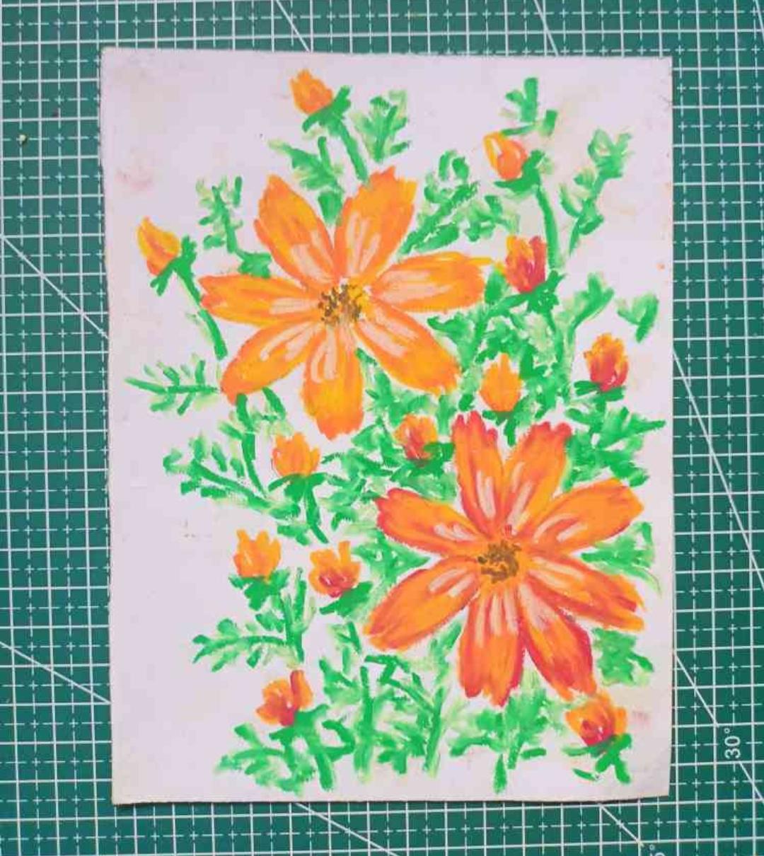 Cosmos flowers - image 1 - student project