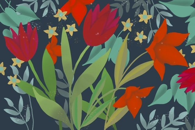 Vivid garden - image 1 - student project