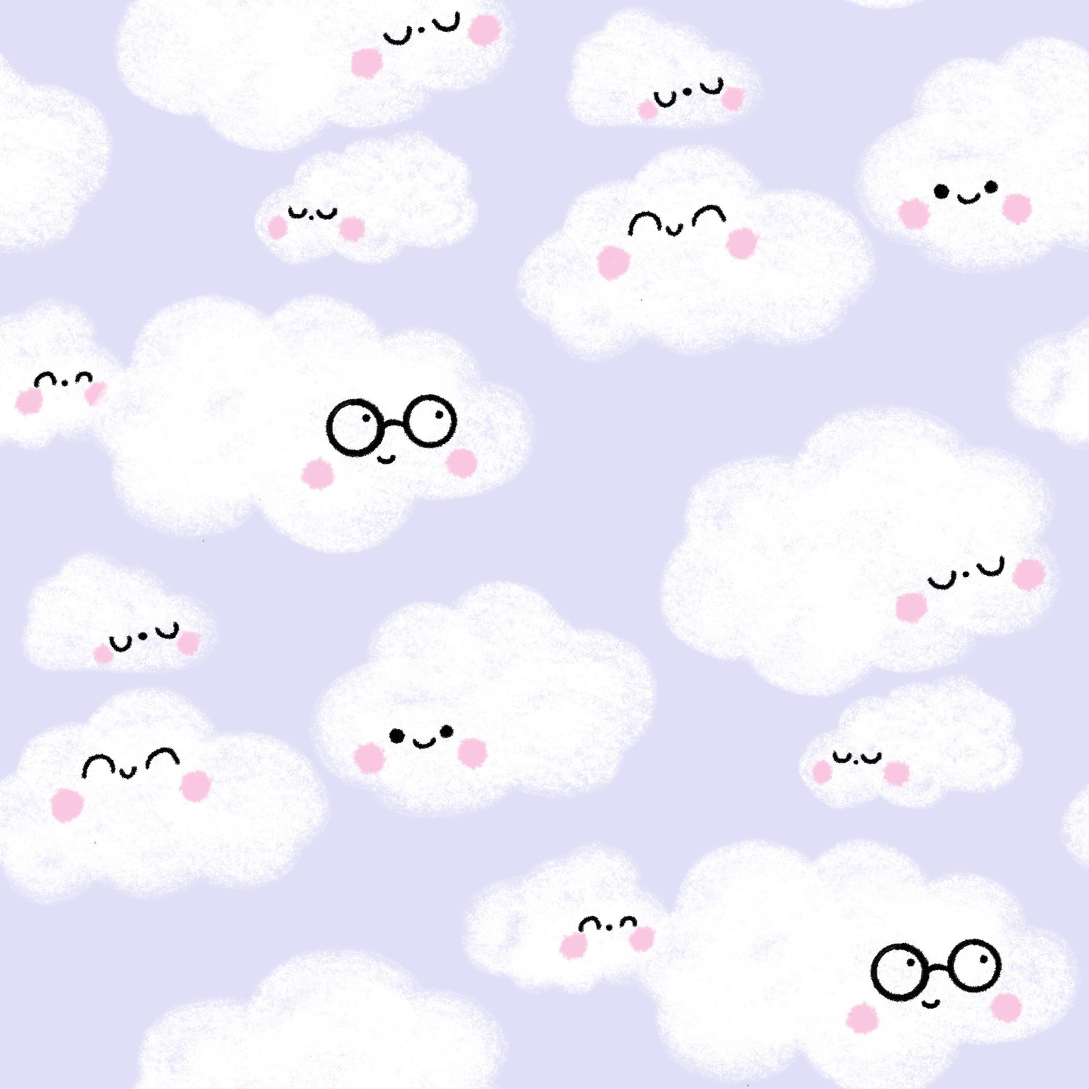adorable floofy clouds :) - image 1 - student project