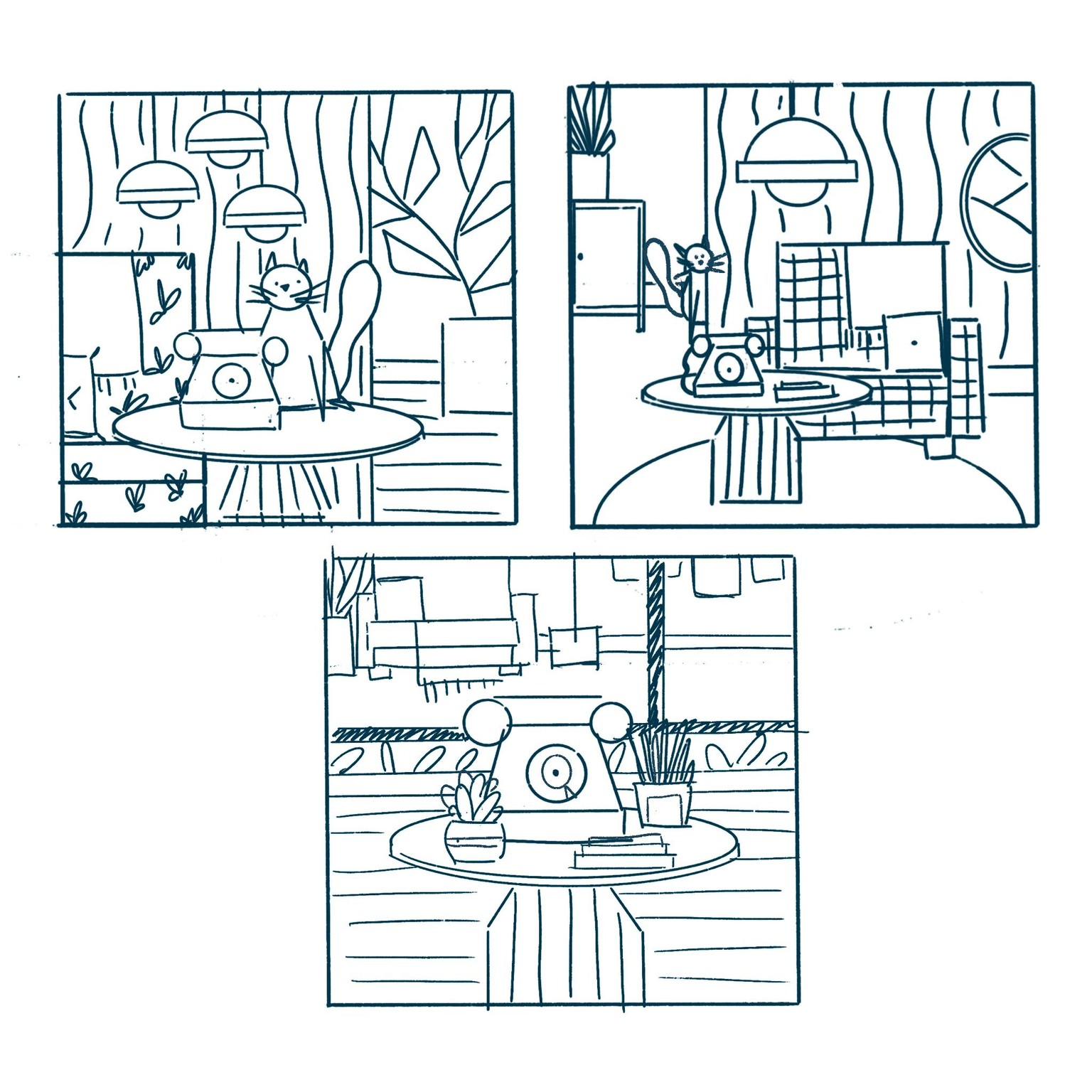 Interior Scenes with Cats - image 4 - student project