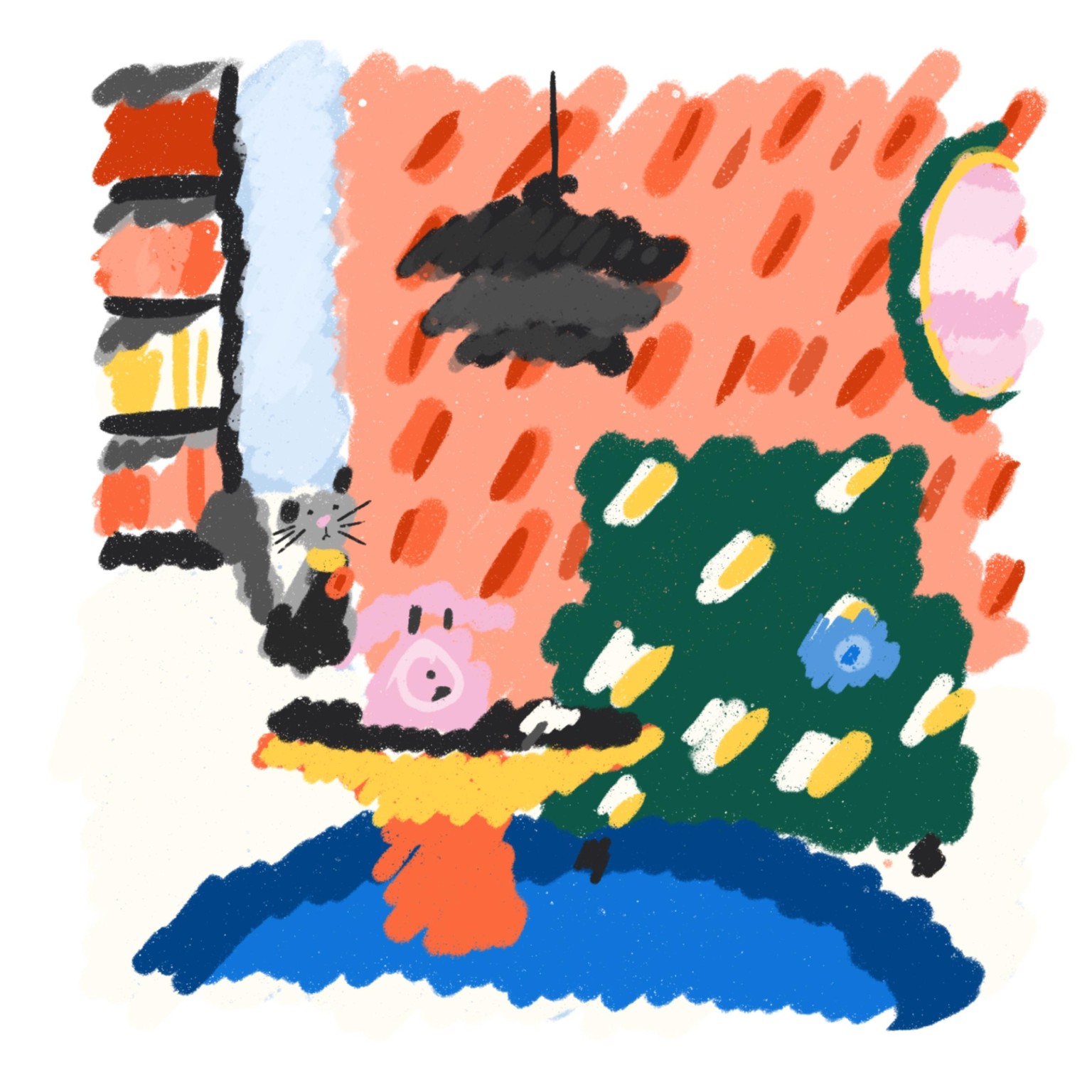 Interior Scenes with Cats - image 5 - student project