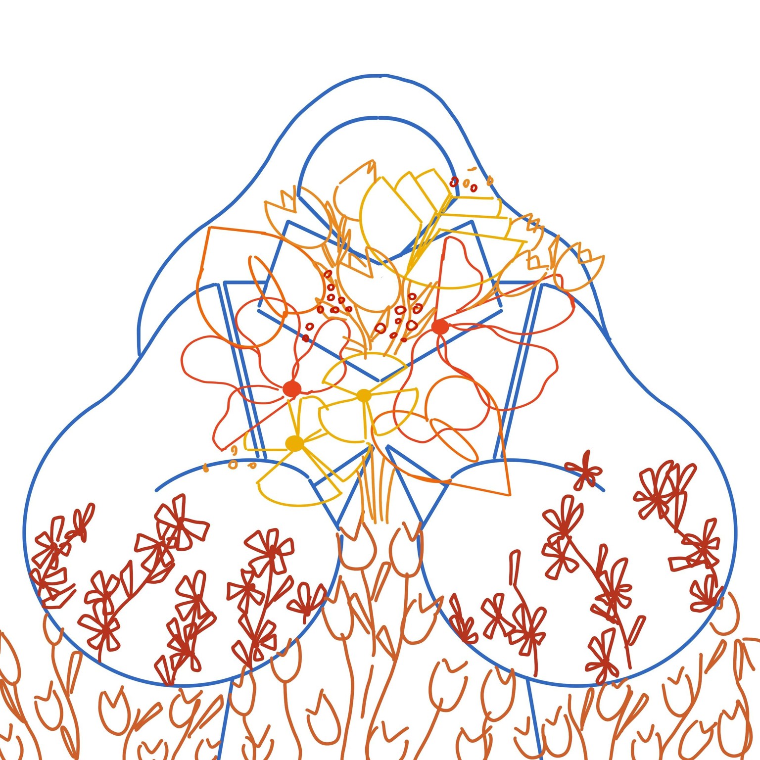 Fashionista Flower Girl - image 4 - student project