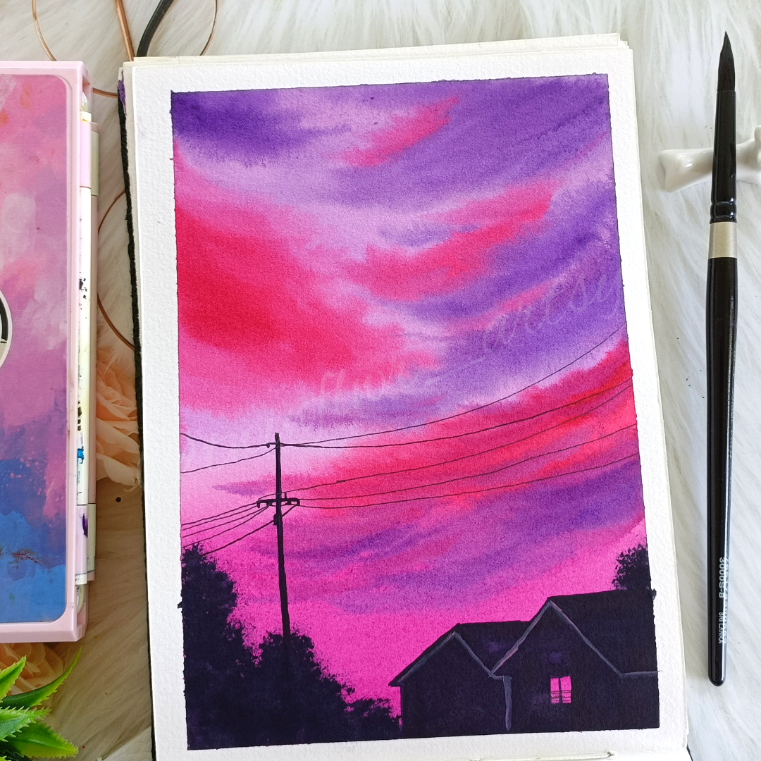 Sunset and silhouettes - image 1 - student project