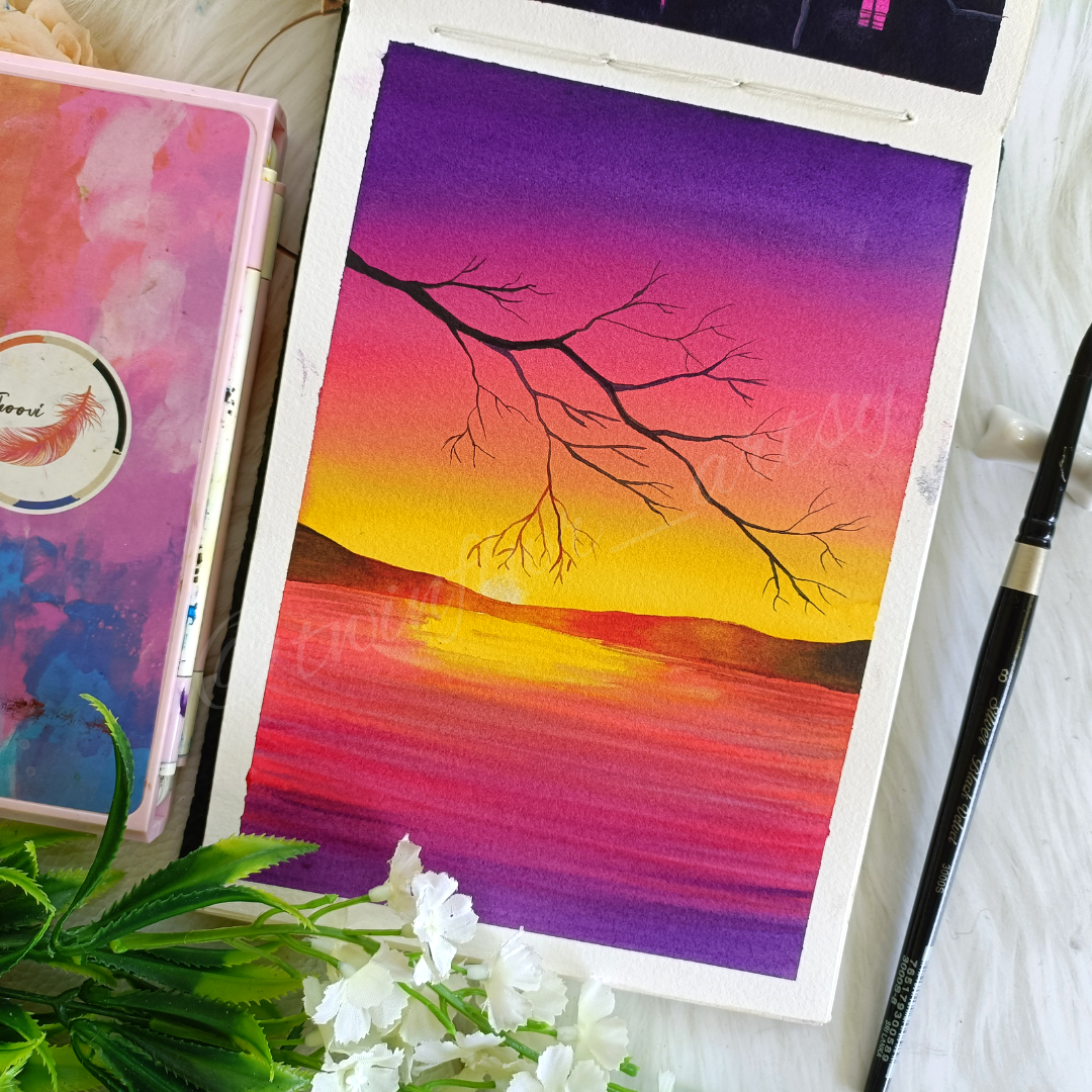 Sunset and silhouettes - image 2 - student project